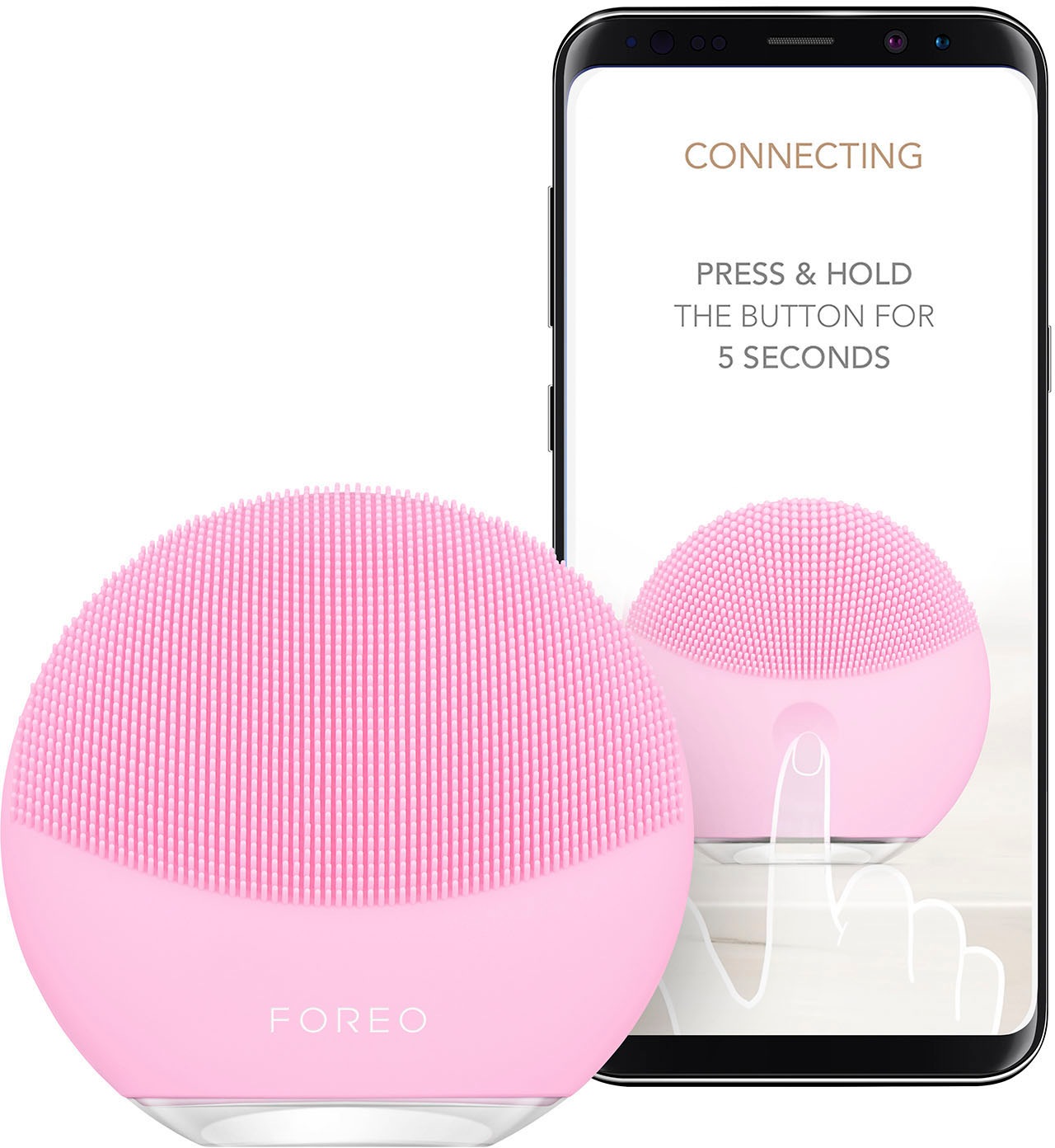 FOREO Elektrische Gesichtsreinigungsbürste »LUNA mini 3«, für alle Hauttypen