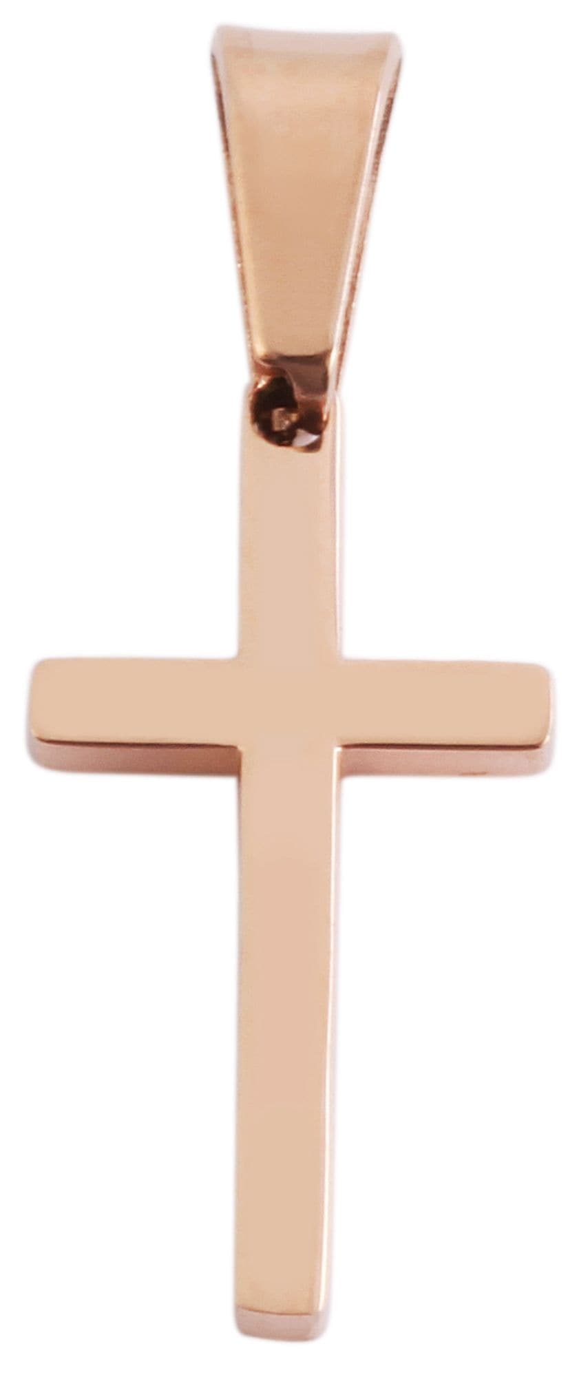 Adelia´s Kreuzanhänger »Unisex Anhänger ¿ Kreuz Kreuzanhänger aus Edelstahl«