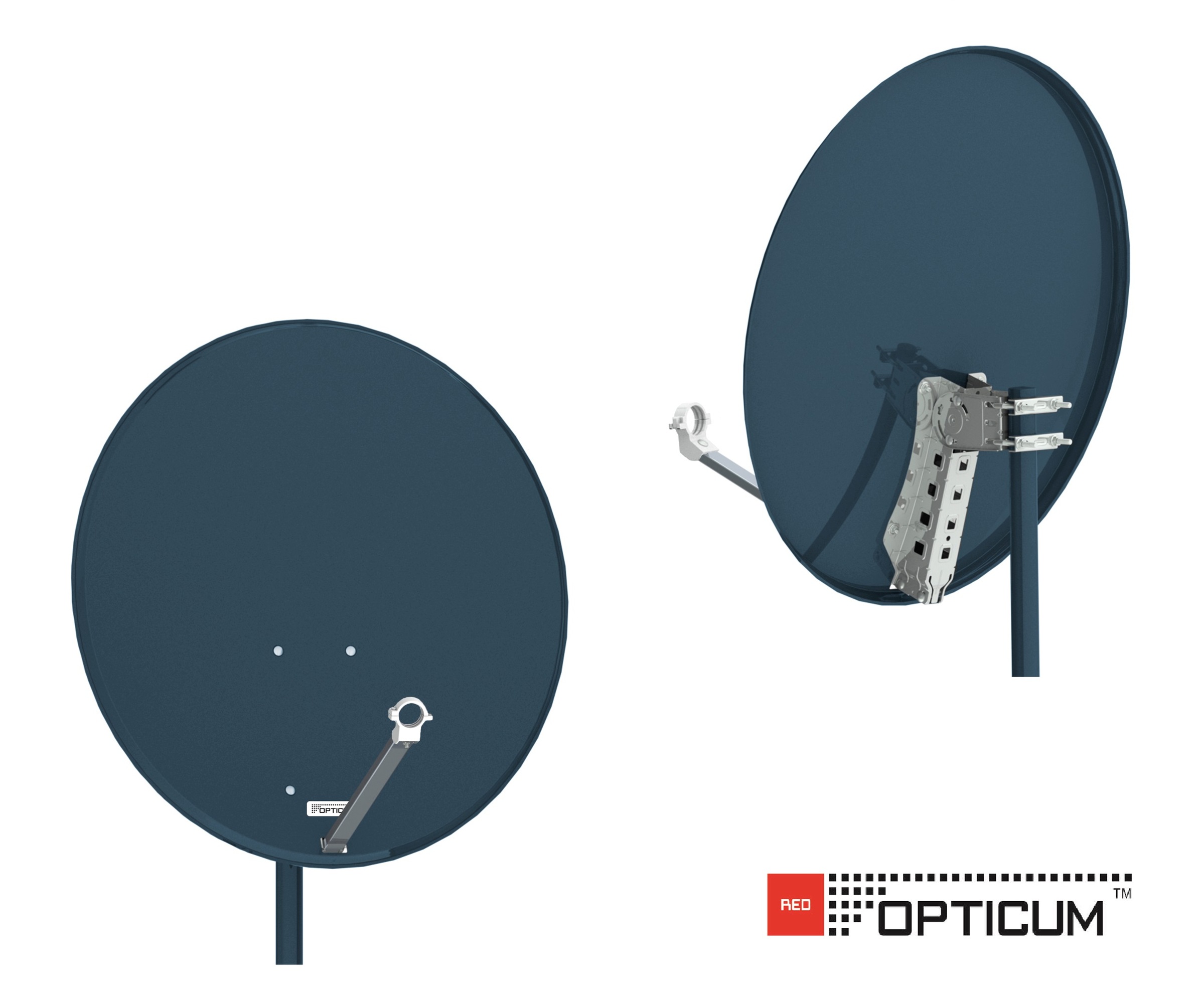 X80 Stahl Sat-Spiegel