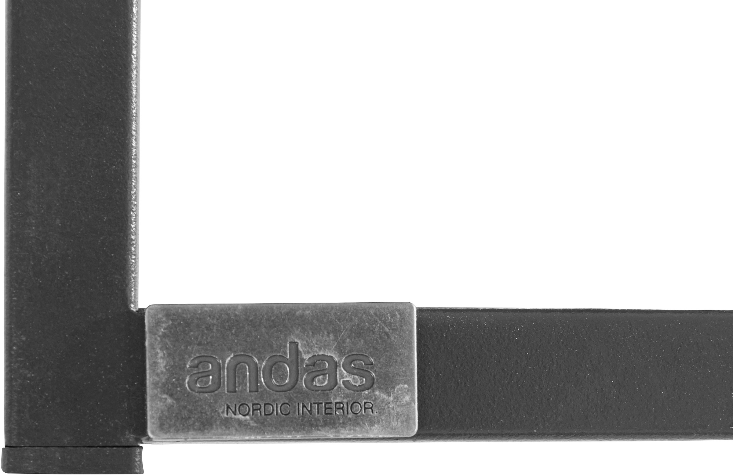 andas Bücherregal »Kristofer«, aus Metall, in verschiedenen Farbvarianten und Größen, Breite 120 cm