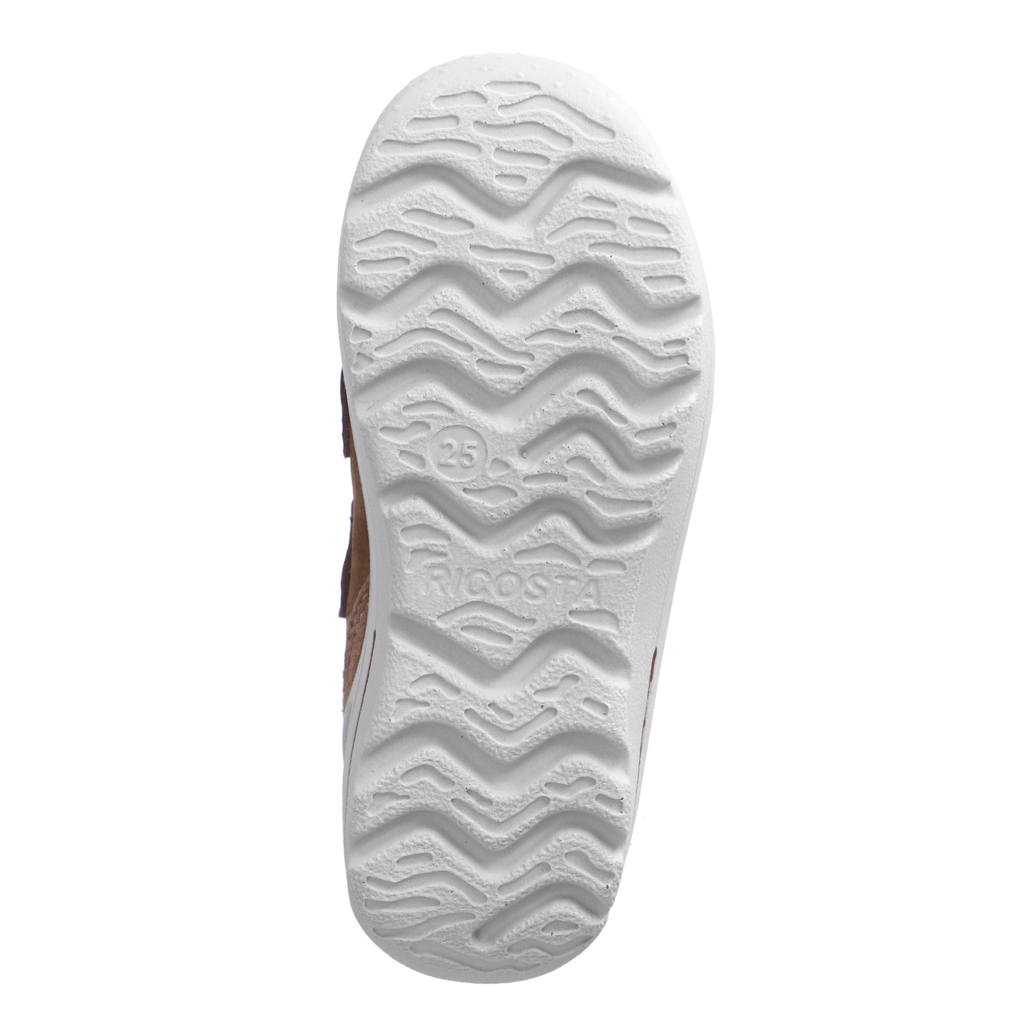 Ricosta Sneaker »June«  Halbschuh mit Klett, Größenschablone zum Download, WMS: weit