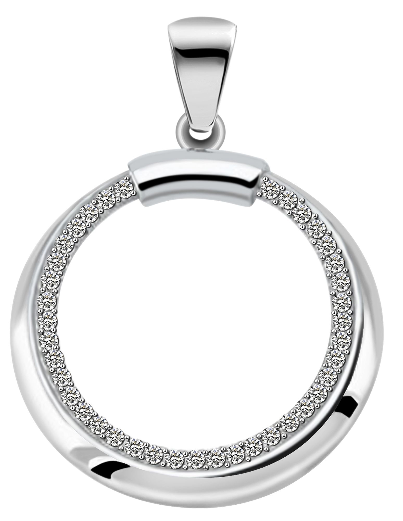 Adelia´s Kettenanhänger »Damen Anhänger aus 925 Silber mit Zirkonia«