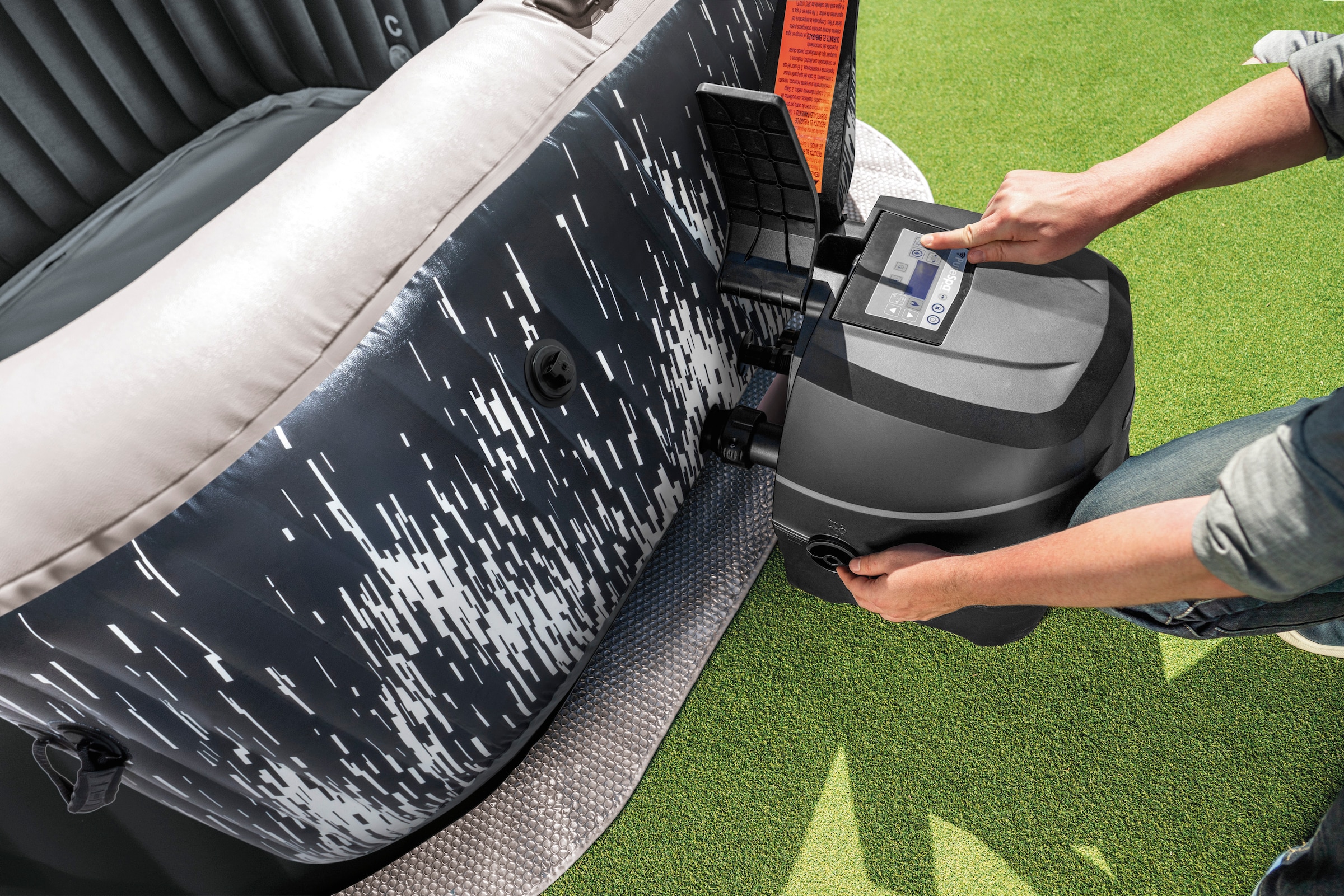 Intex Whirlpool »Glow Deluxe« 145 cm Durchmesser