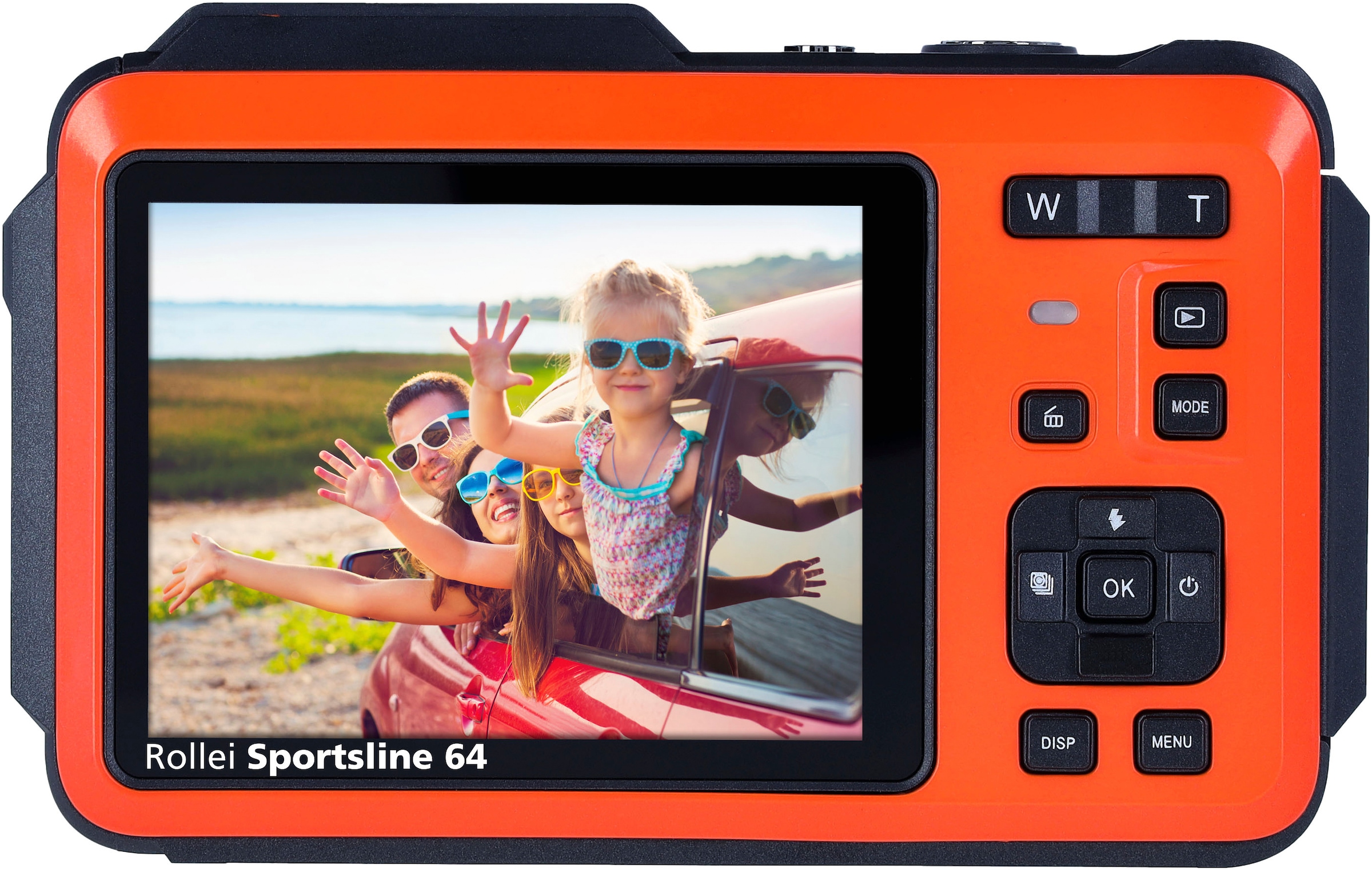 Rollei Kompaktkamera »Sportsline 64 Selfie«, 64 MP