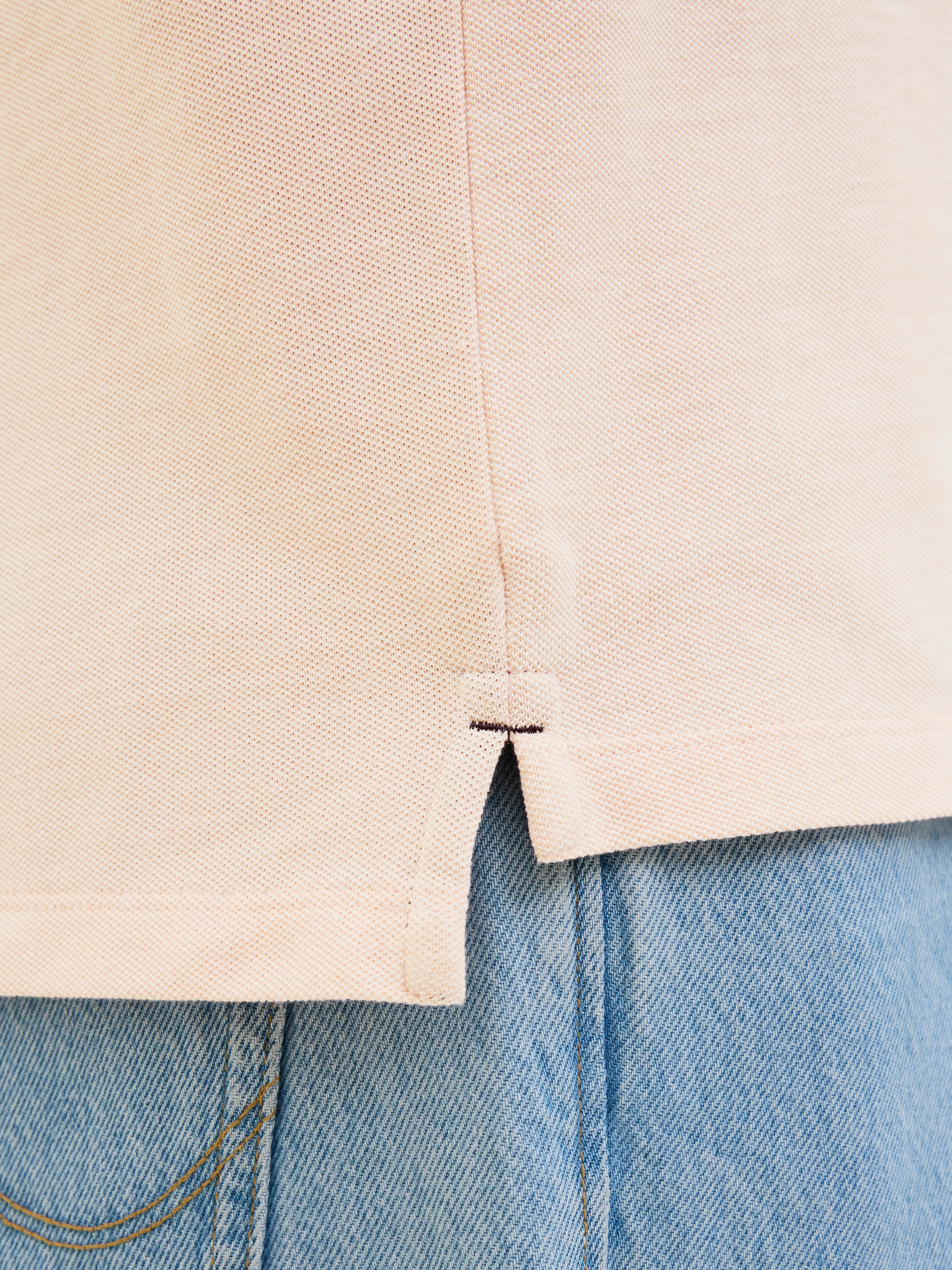 Jack & Jones Poloshirt »JJEPAULOS MAO POLO«, mit Logo Stickerei