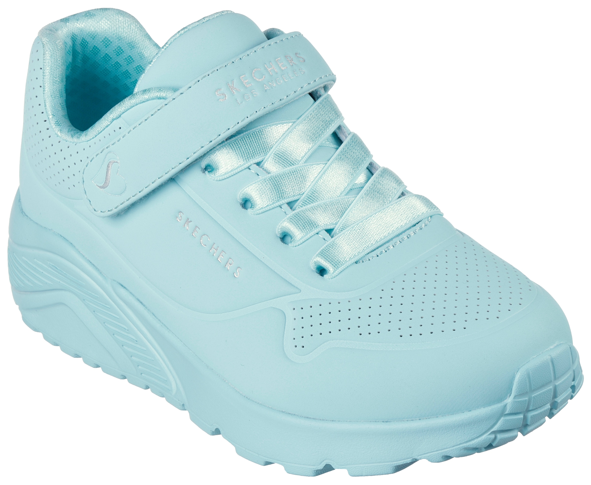 Skechers Kids Sneaker »UNO LITE«, Plateausneaker, Retro Sneaker, Klettschuh im Monochrome Look