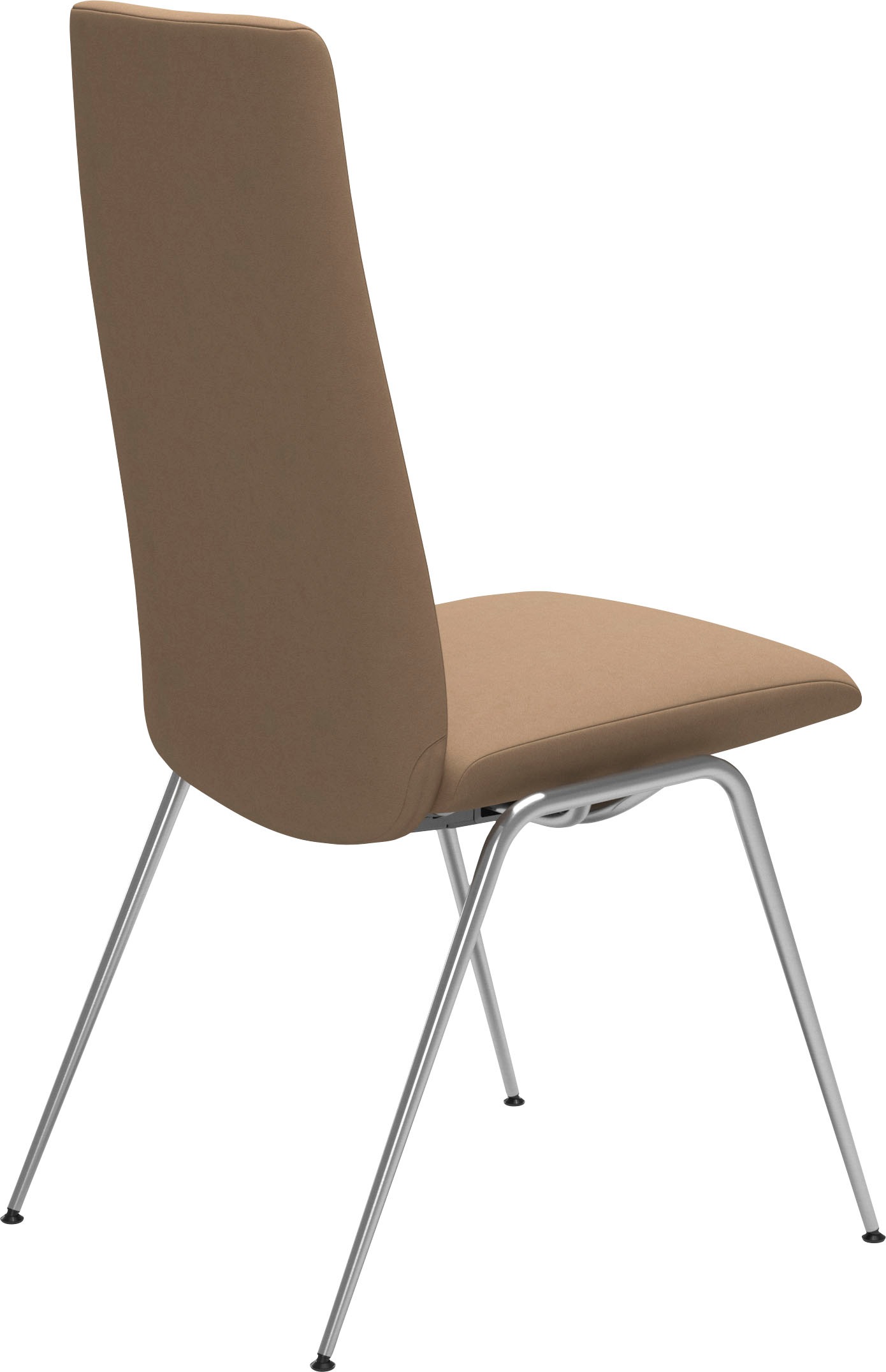 Stressless® Polsterstuhl »Laurel«, Microfaser DINAMICA, High Back, Größe M, mit Beinen aus Stahl in Chrom glänzend