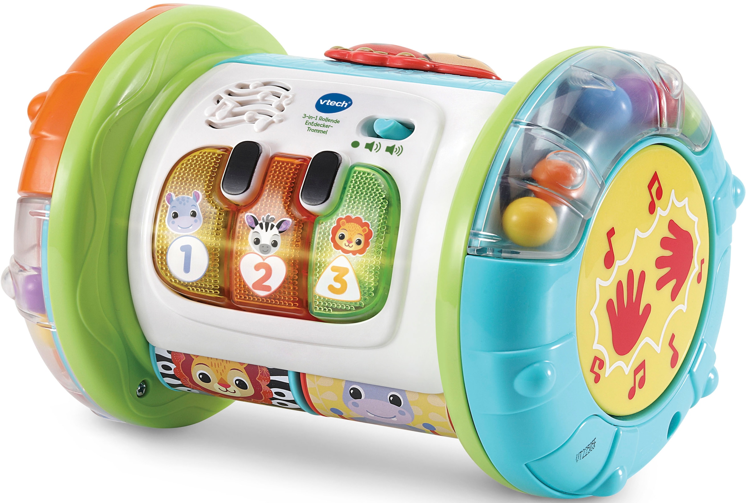 Vtech® Lernspielzeug »Vtech Baby, 3in1 Rollende Entdecker-Trommel«