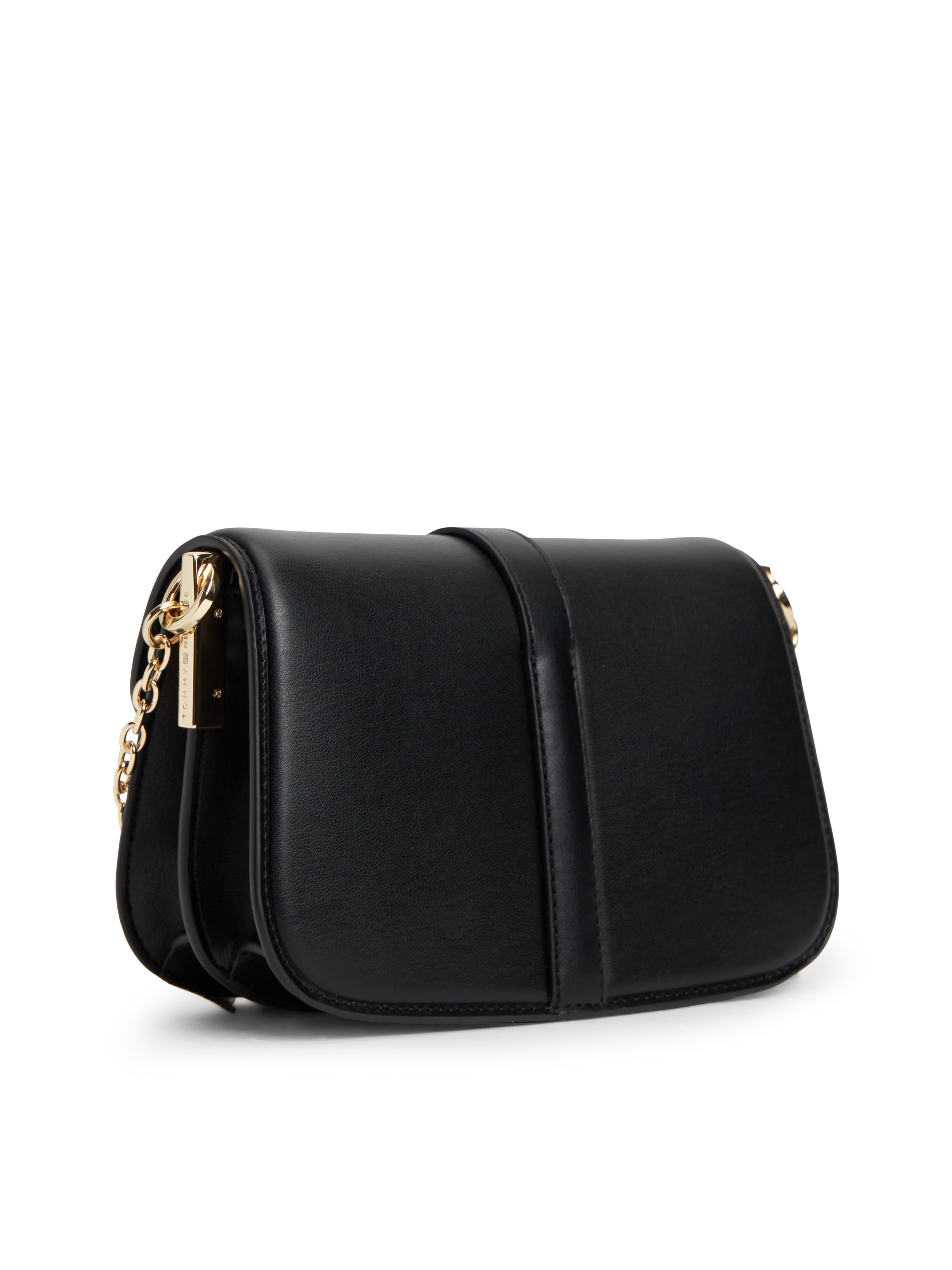 Tommy Hilfiger Umhängetasche »TH HERITAGE CHAIN CROSSOVER« Damen Abendtasche, Schultertasche Handtasche mit Steckverschluss