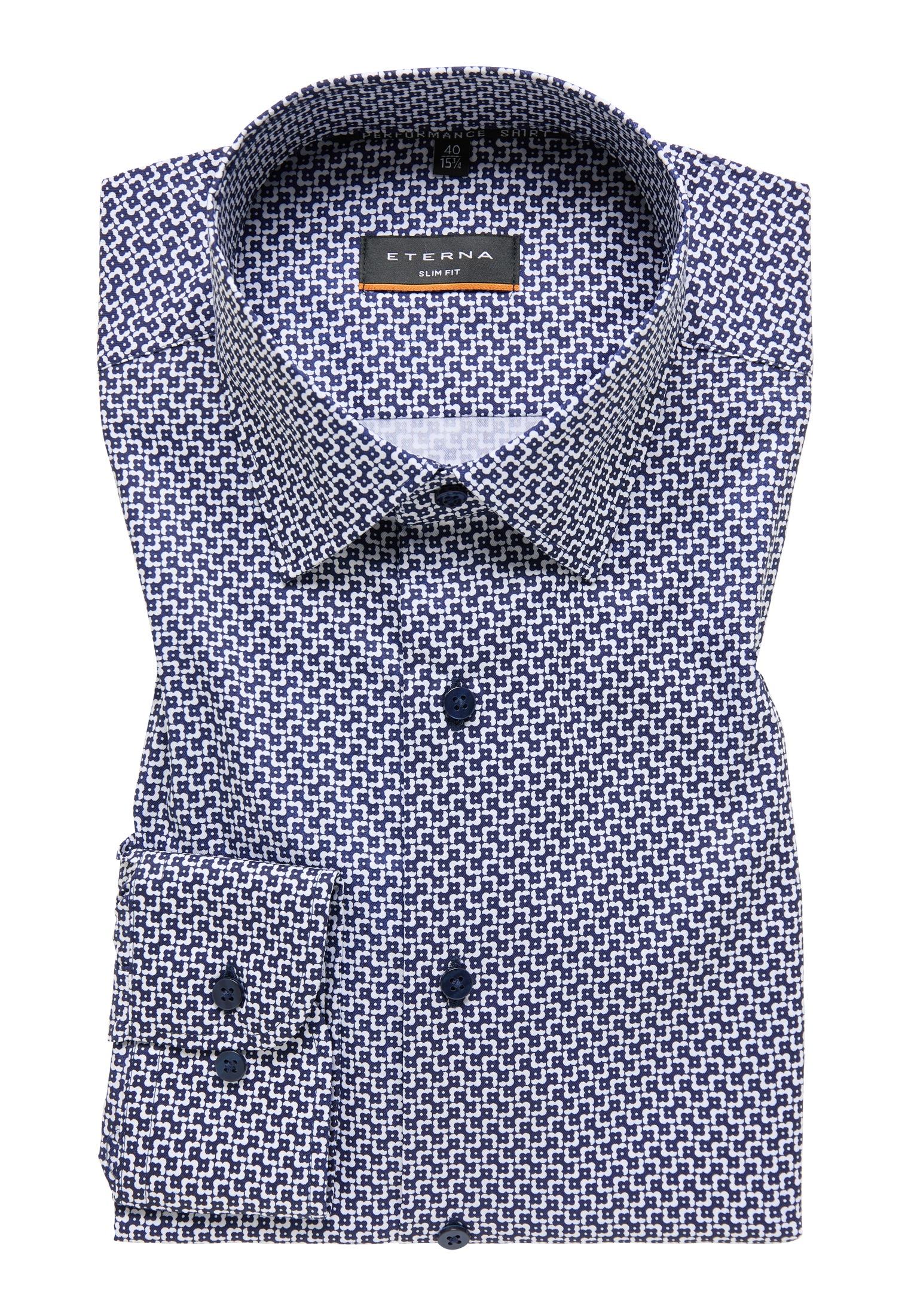 Eterna Langarmhemd »SLIM FIT«