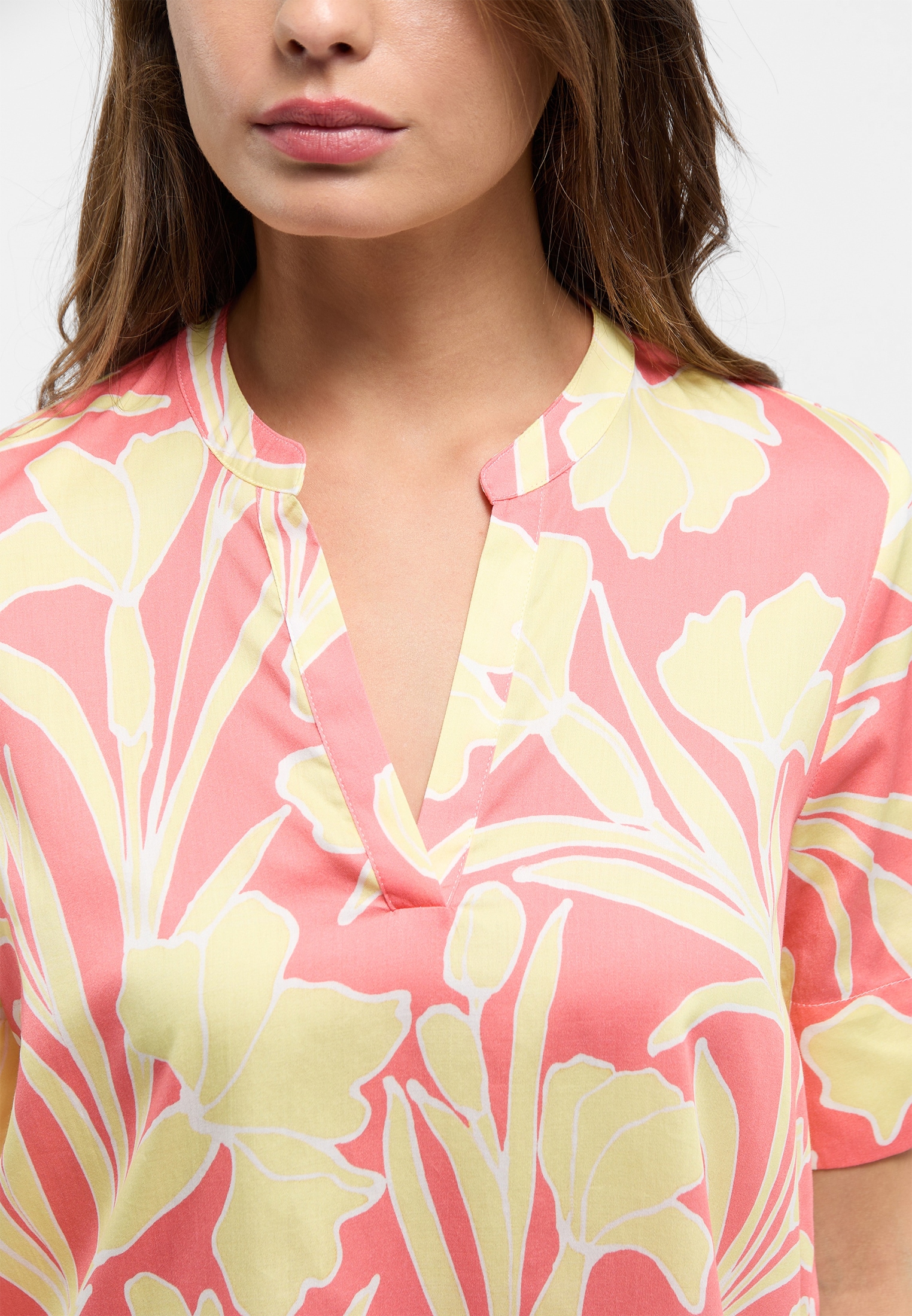 Eterna Longbluse »LOOSE FIT«, EASY IRON (bügelleicht)