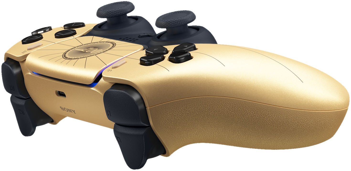 PlayStation 5 DualSense Wireless-Controller »007 First - Light Limited Edition Gold«