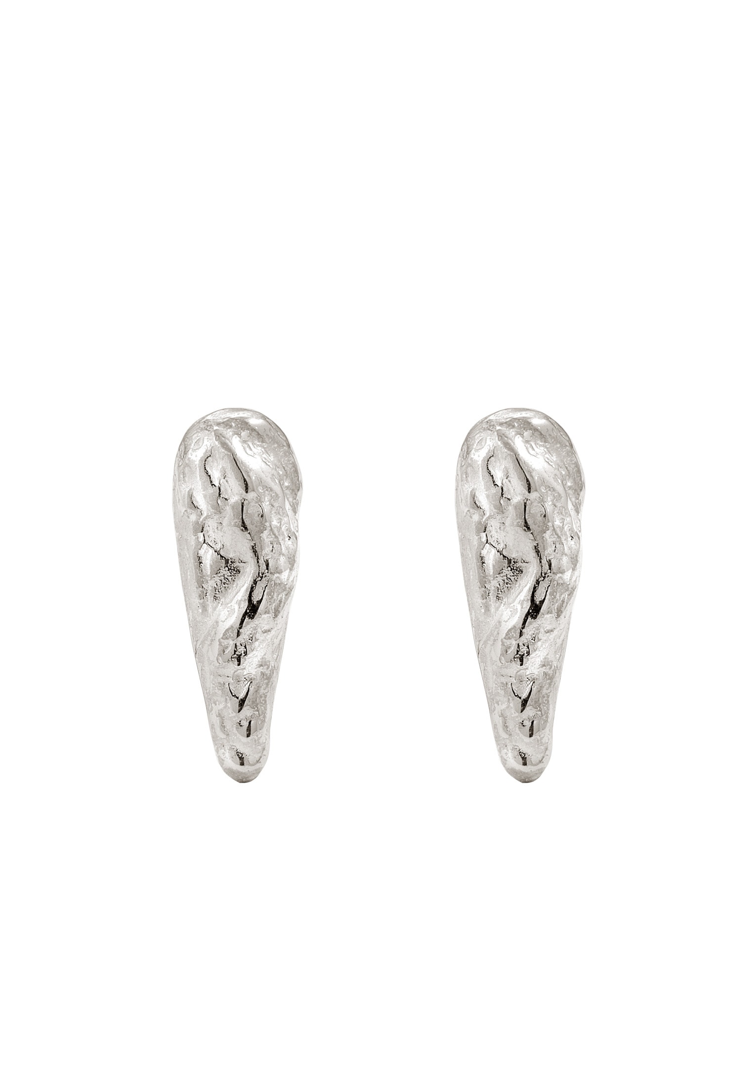 Kuzzoi Paar Ohrstecker »Ohrringe Herren Ohrstecker Tropfen 925 Sterling Silber«