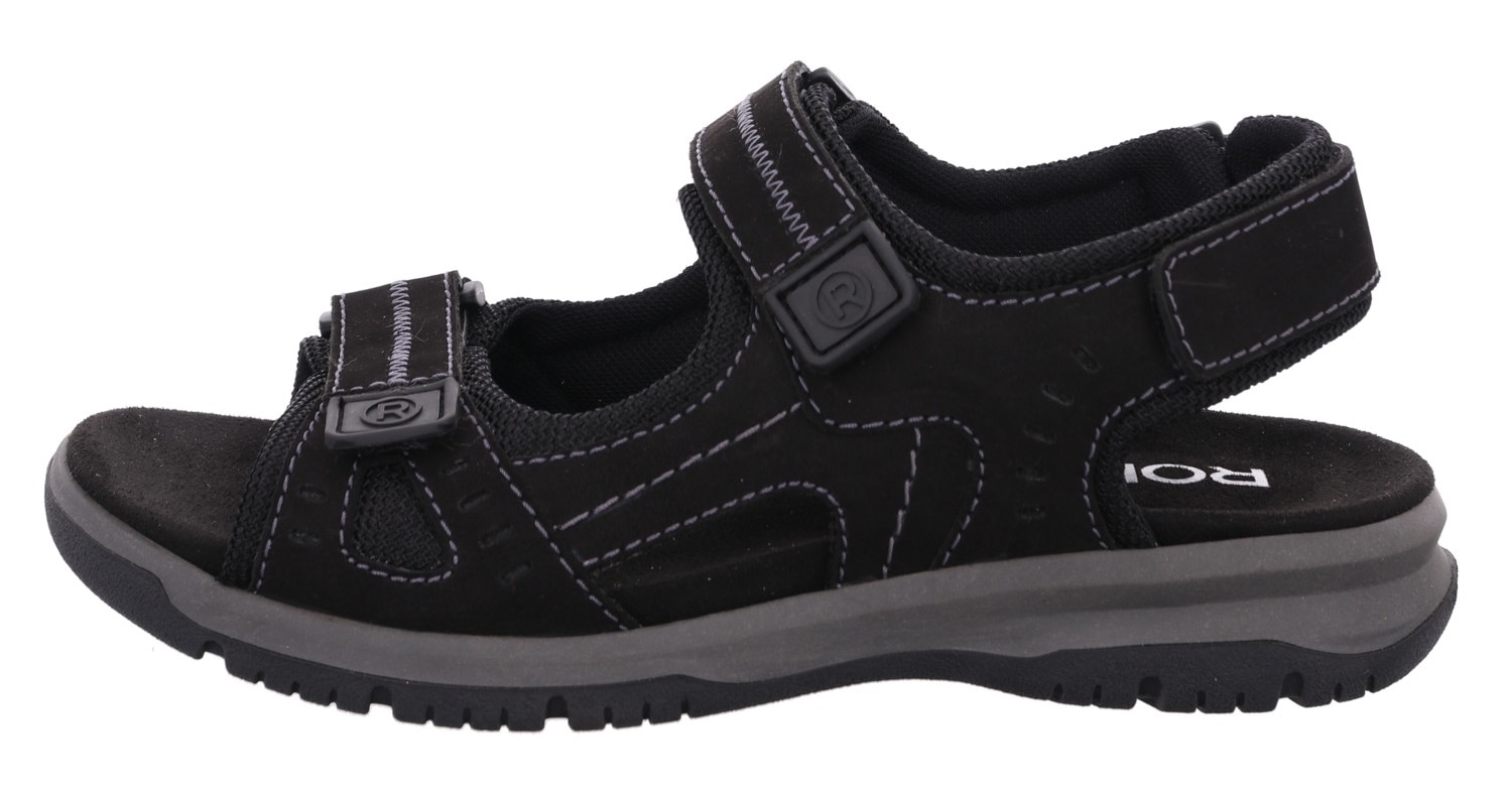 Rohde Outdoorsandale »PALERMO«, Outdoorsandale, Sommerschuh, Urlaubschuh, Klettschuh mit Softfußbett