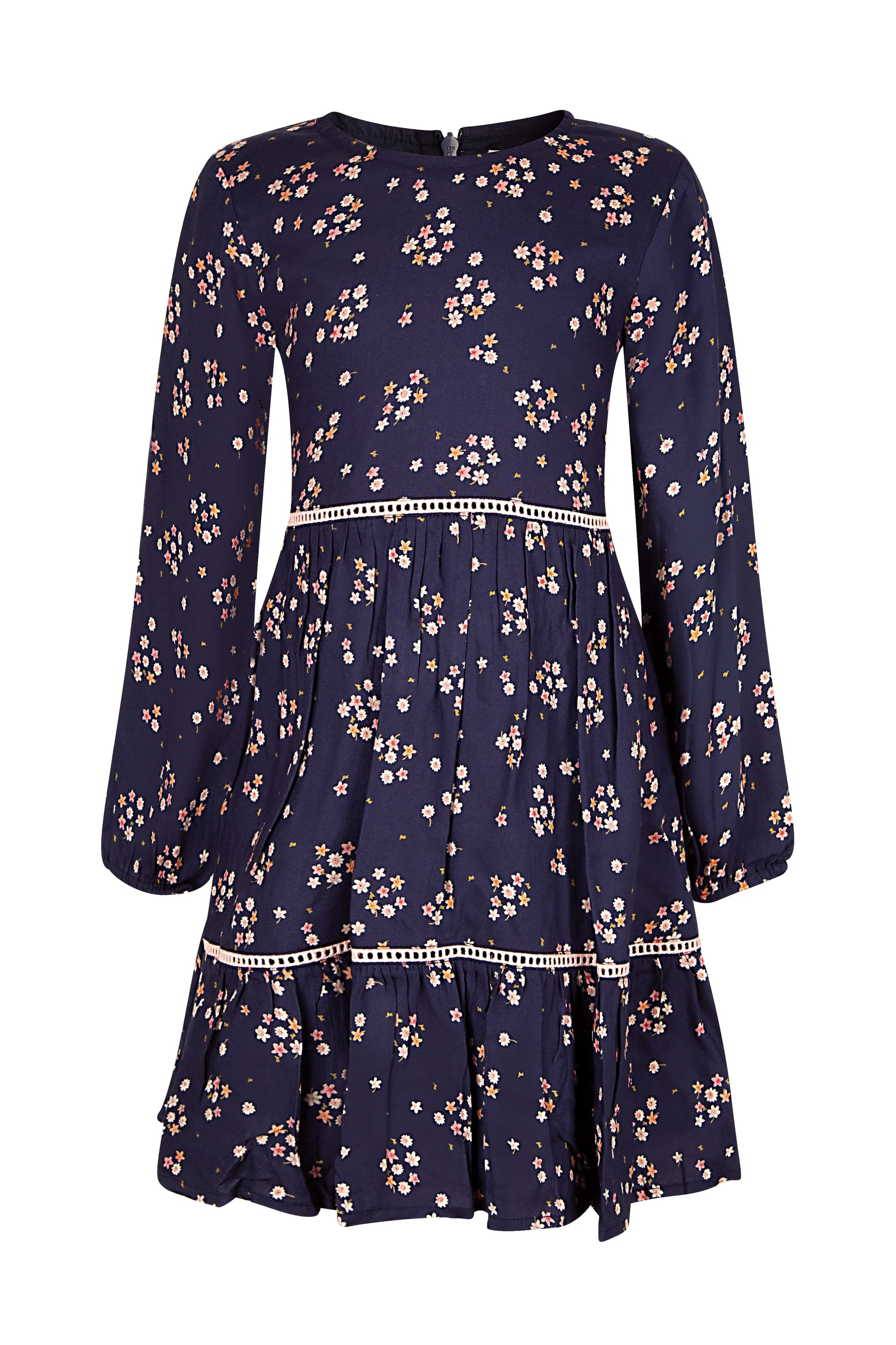 Happy Girls Mädchen Sommerkleid »Mädchenkleid« in blau, Größe 110