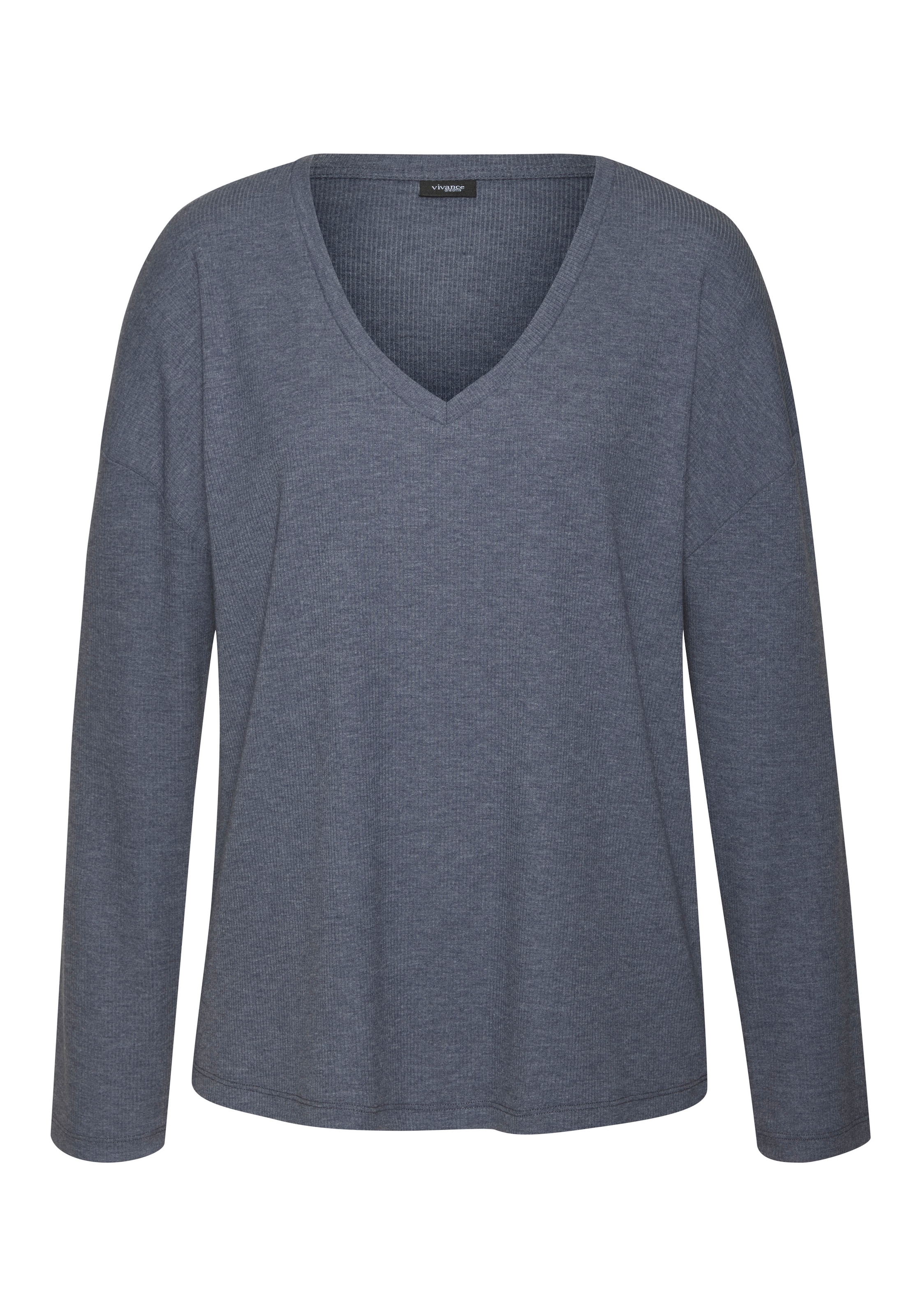 Vivance Dreams Langarmshirt, in weicher Rippqualität