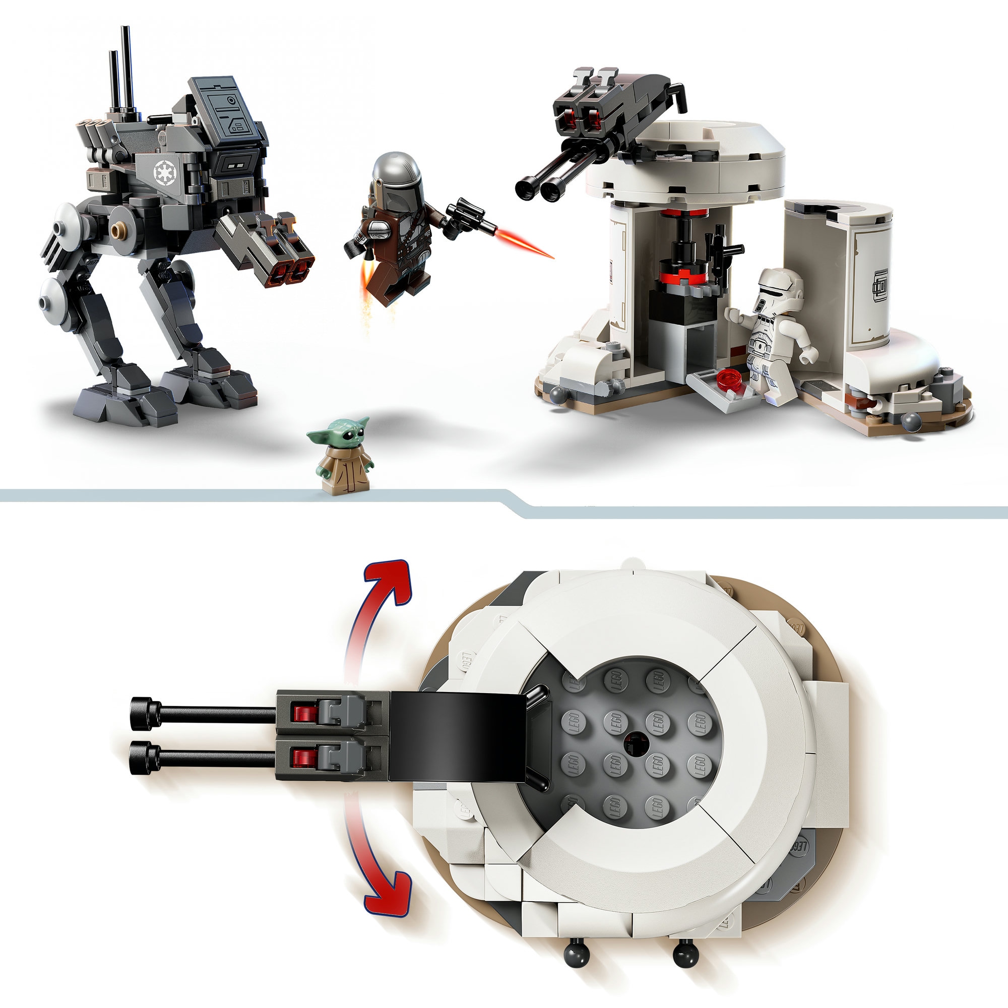 LEGO® Konstruktionsspielsteine »Angriff des AT-RT (75444), LEGO Star Wars™«