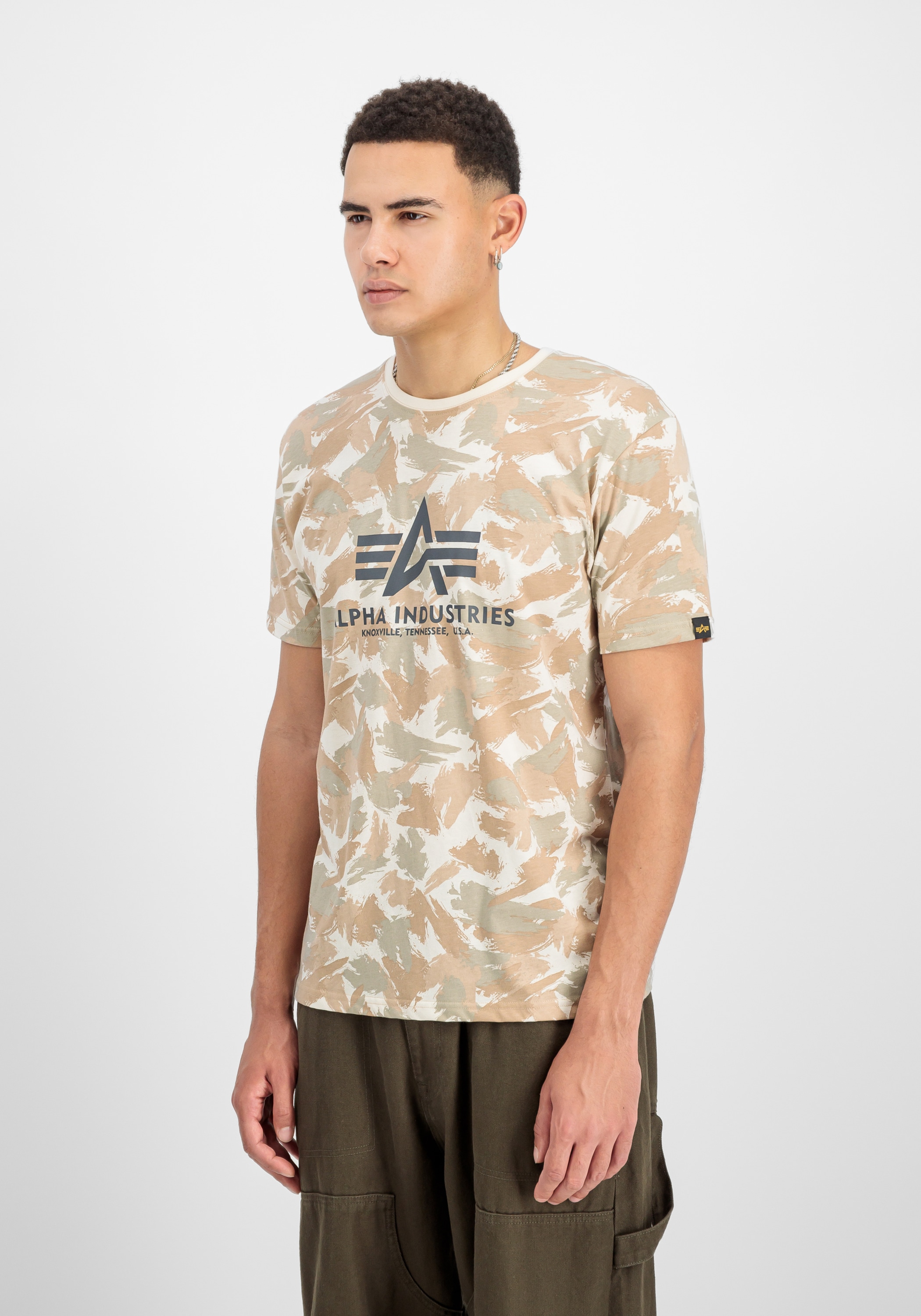 Alpha Industries T-Shirt »Basic T-Shirt BL Camo«