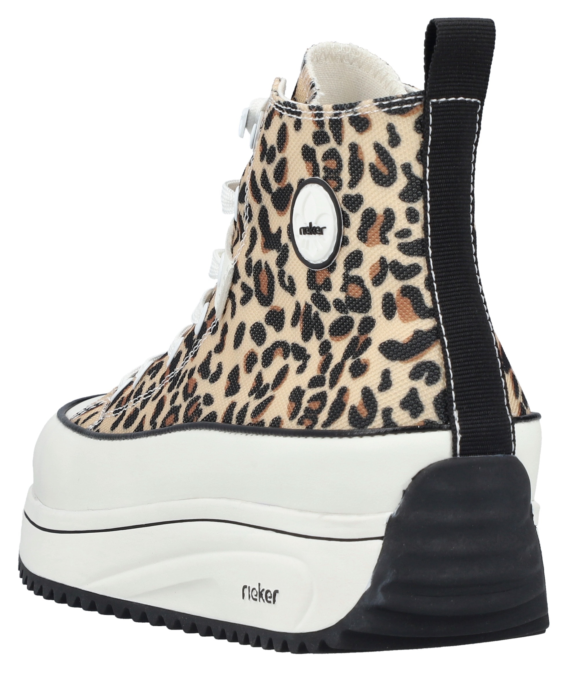 Rieker Plateausneaker  High Top-Sneaker, Schnürboots in bequemer Form