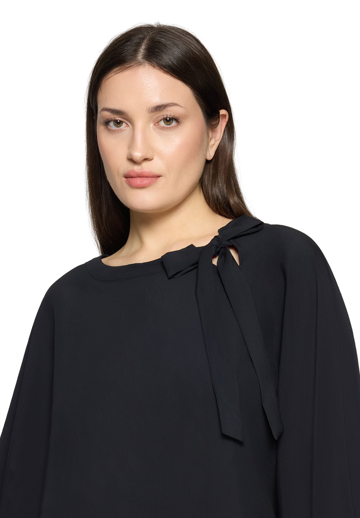 Cartoon Klassische Bluse »Casual-Bluse mit Schleifenknoten«