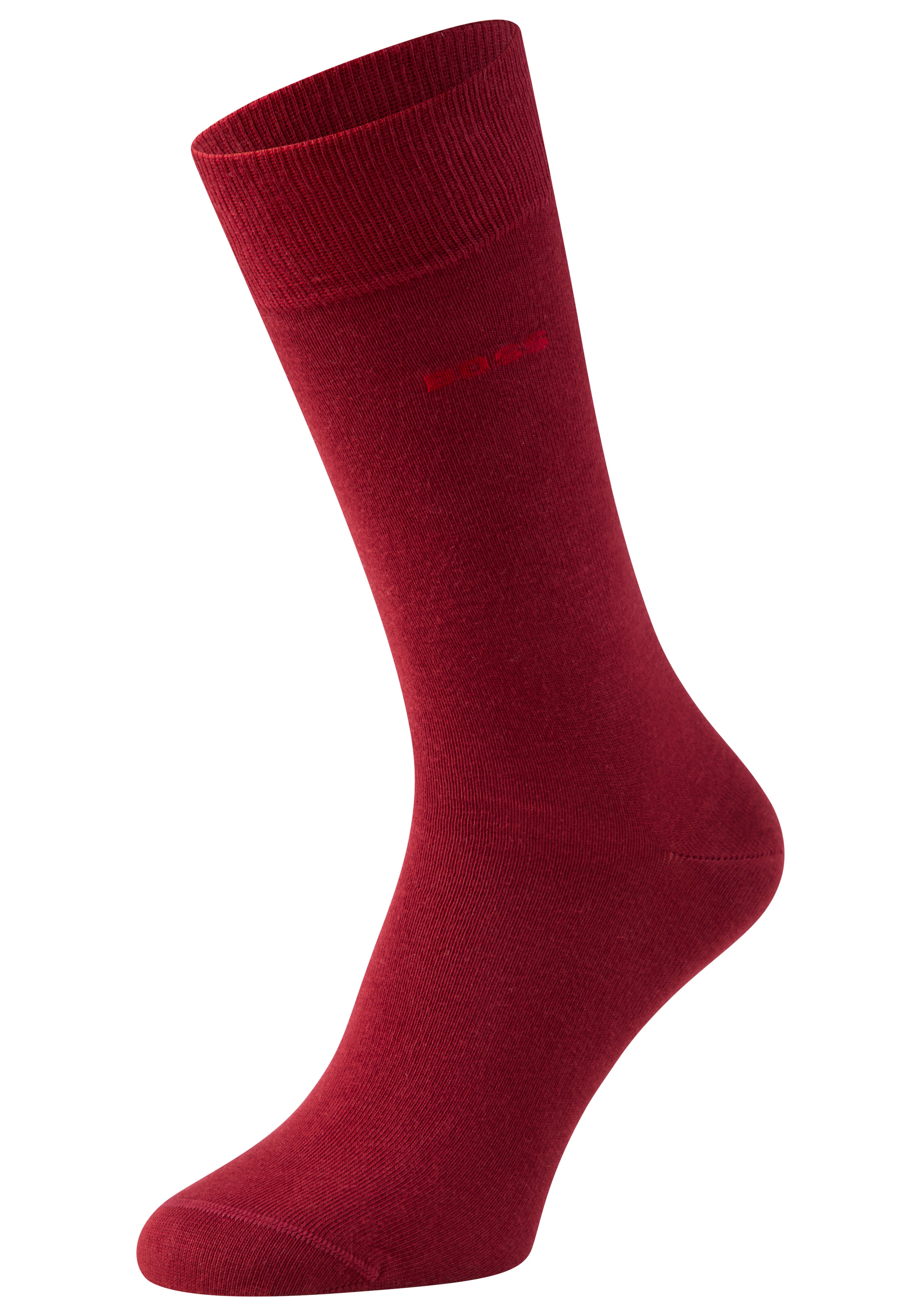 BOSS Businesssocken »2P RS Uni CC«, (Packung, 2 Paar, 2er), mit Markenlogo