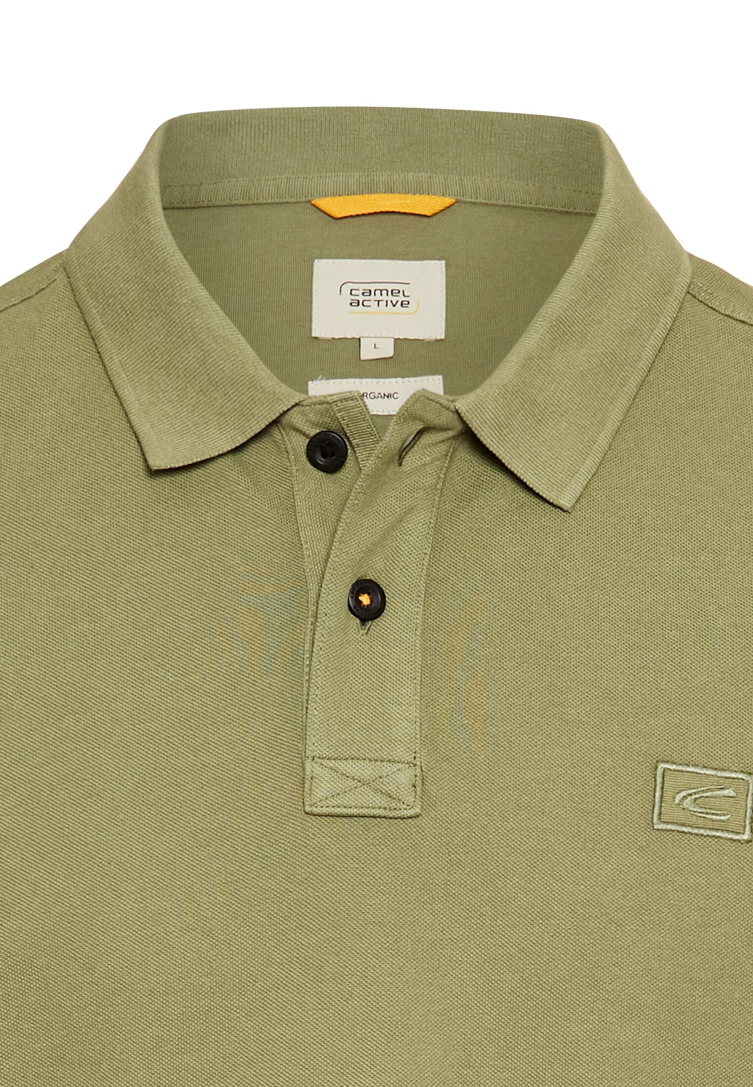 camel active Poloshirt, mit Logo-Stickerei