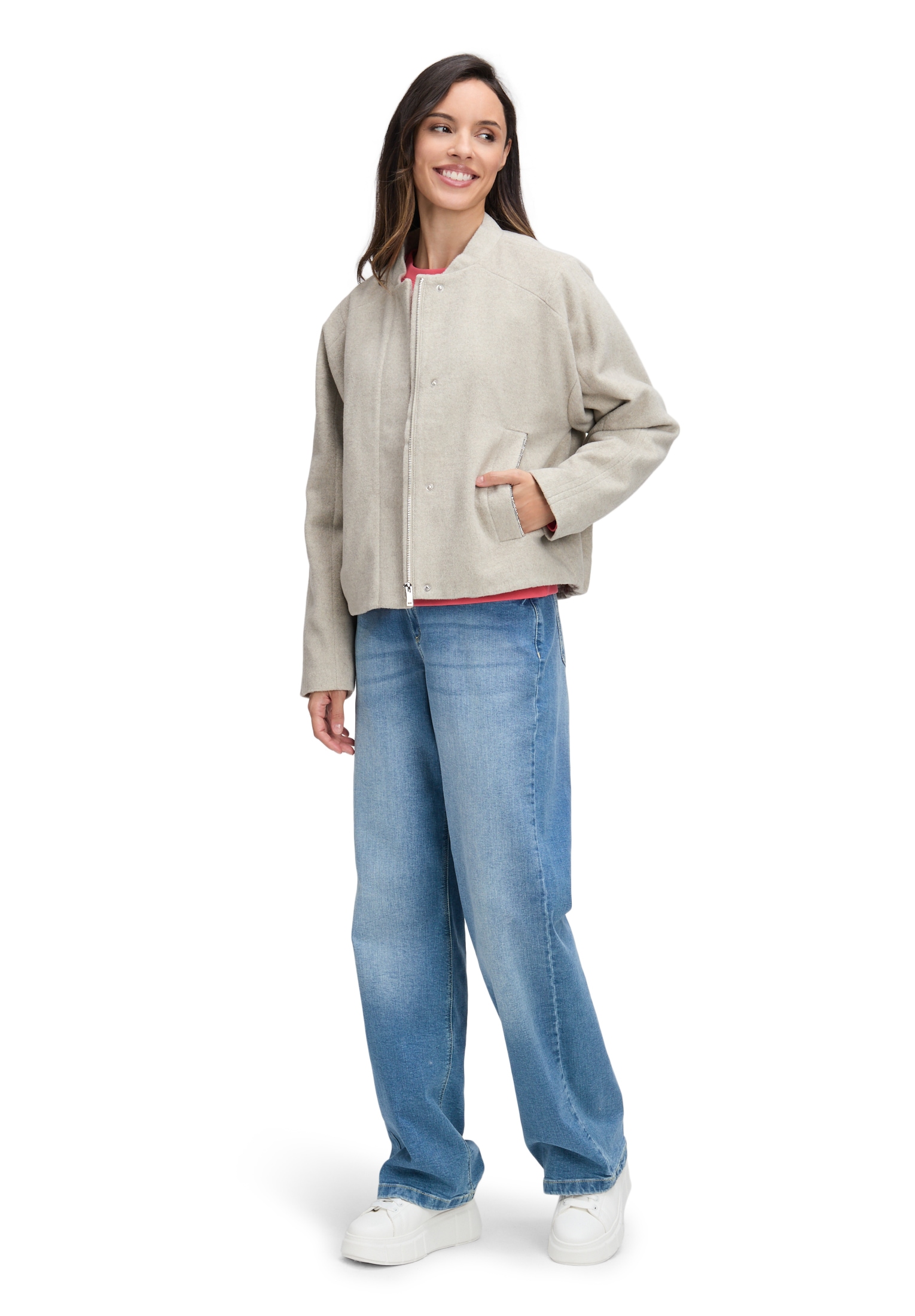 Cartoon Jackenblazer »Bomberjacke mit Taschen«