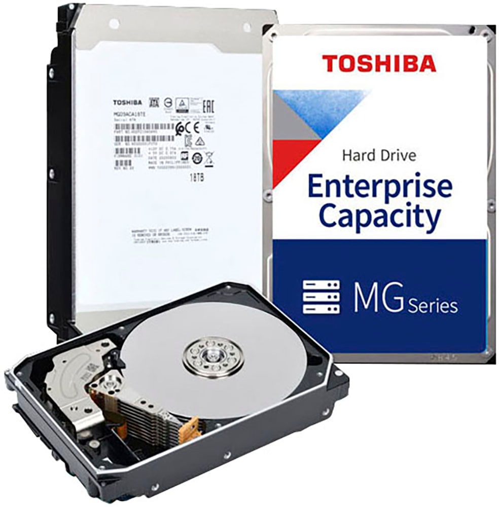 Toshiba interne HDD-Festplatte »MG08-D 6TB« 3,5 6000 GB Anschluss Serial ATA III