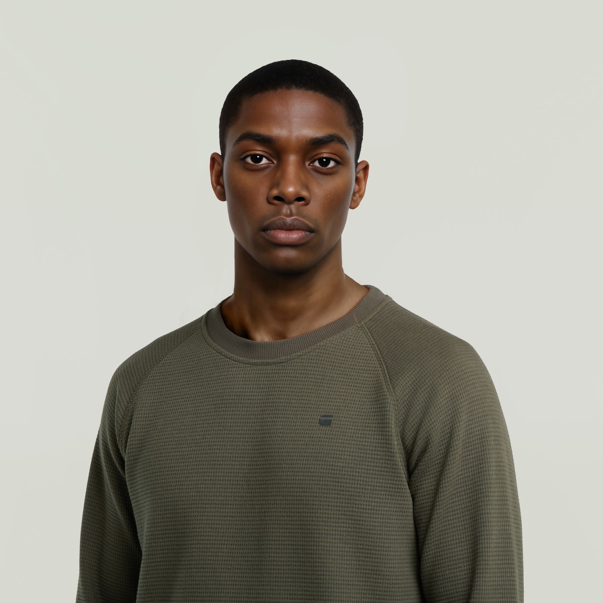 G-STAR Sweater »Jirgi«, mit Label-Detail auf der Brust
