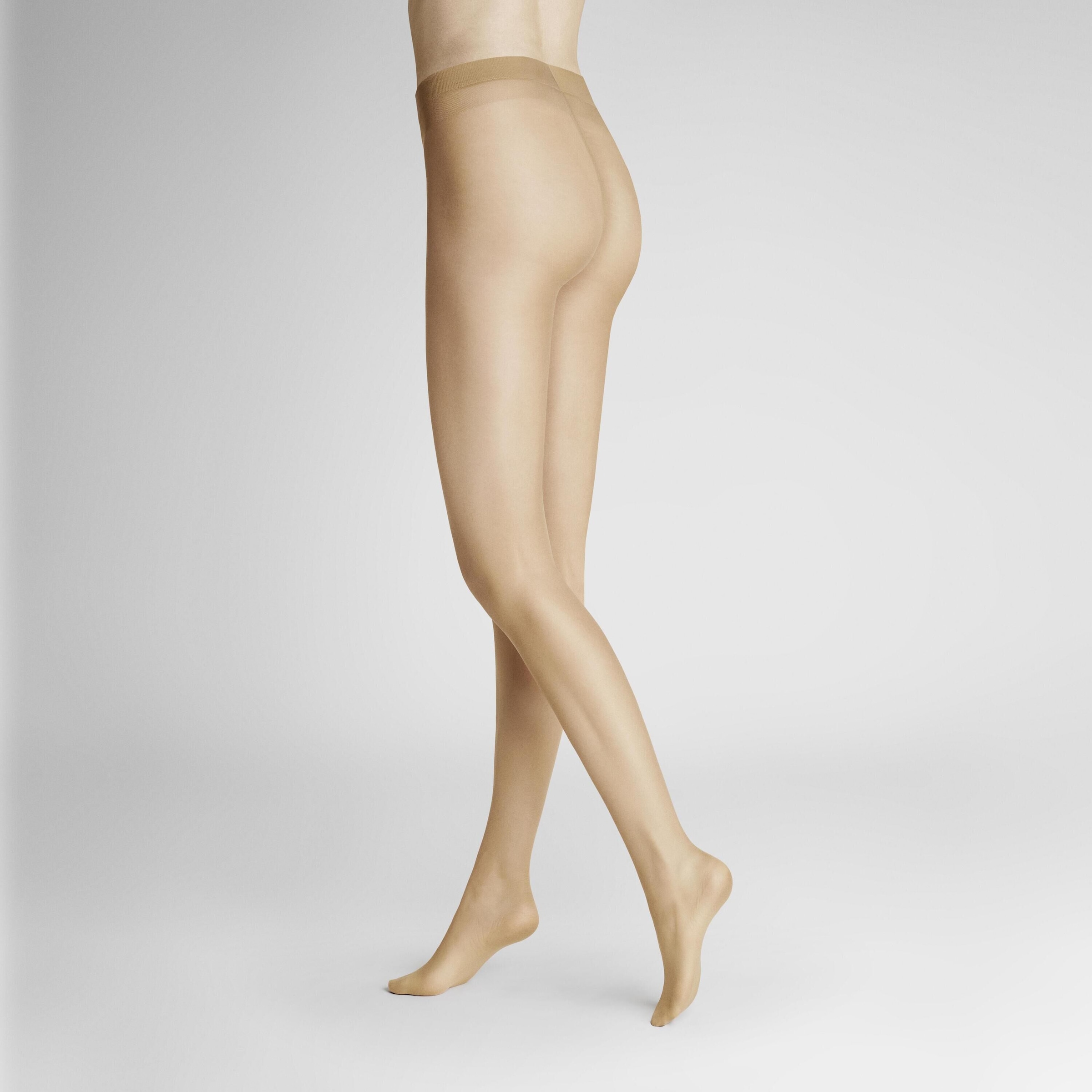 Hudson Feinstrumpfhose »SIMPLY 20« 15 2er Pack,  transparente verstärkte Spitze, Komfortbund