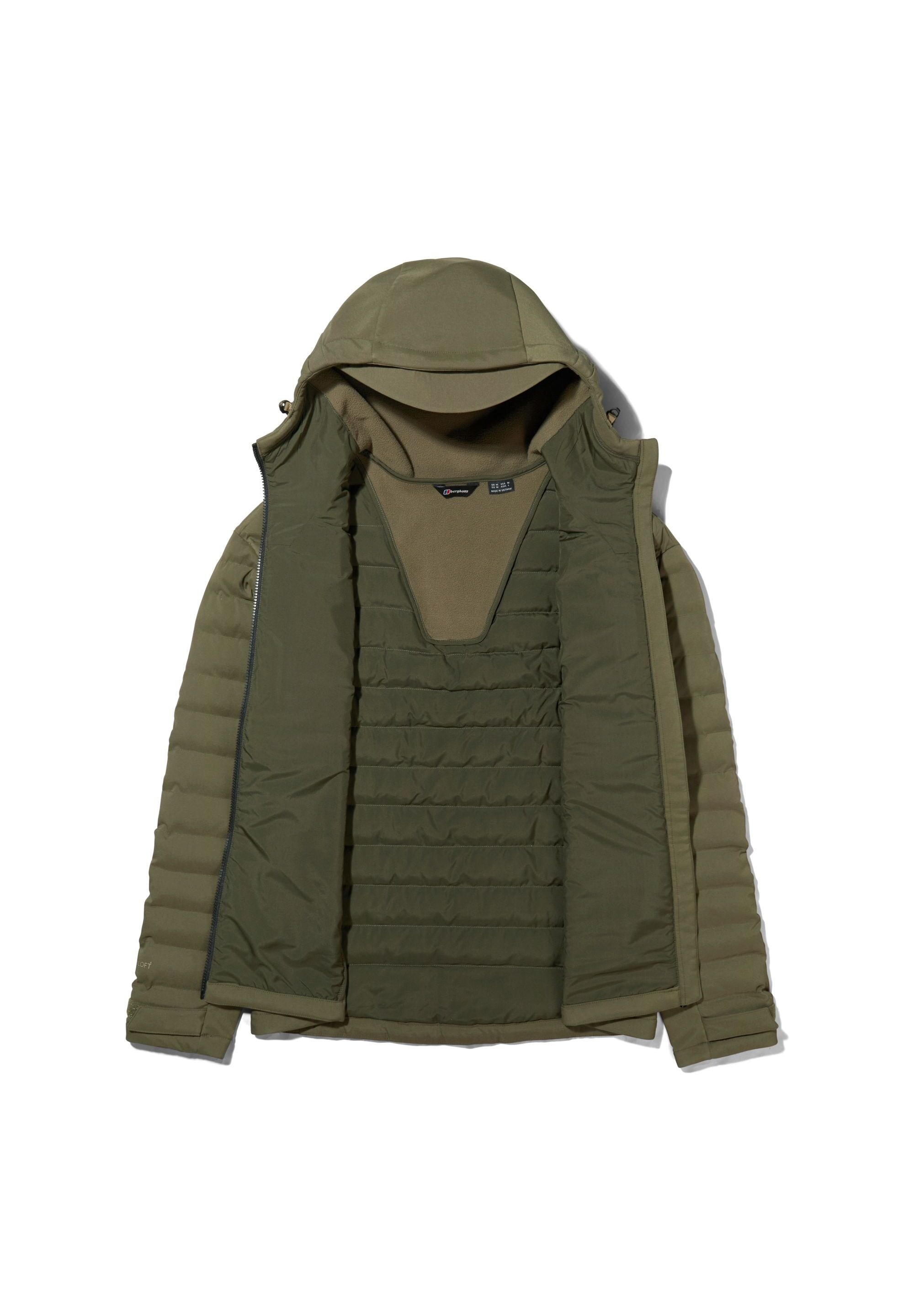 Berghaus Winterjacke »Berghaus Jacke« ohne Kapuze mit anpassbaren Ärmelbündchen
