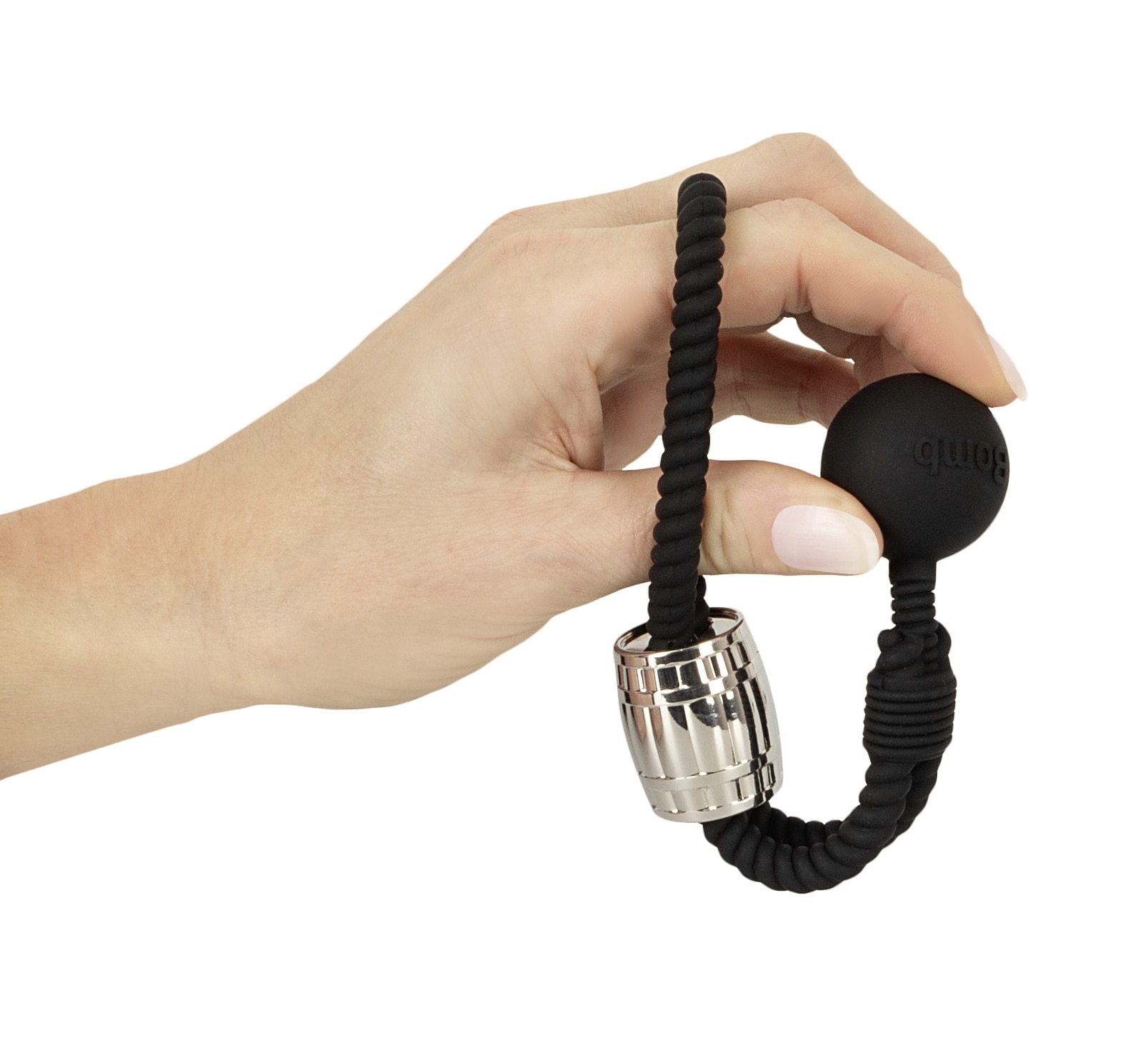 REBEL Penisring »Penisschlaufe Heavy Rope Cock Strap with Ball«