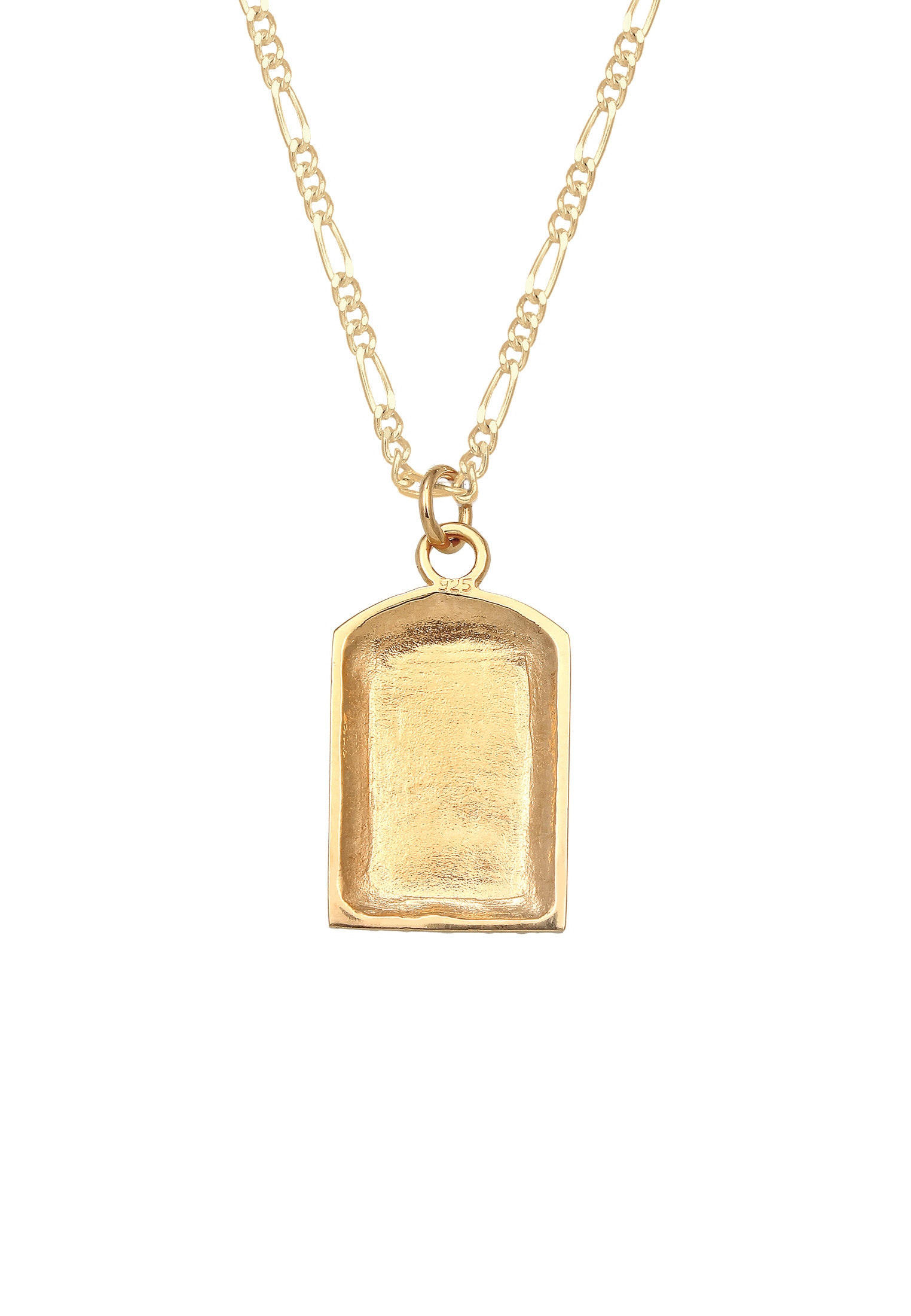 Elli Kette mit Anhänger »Halskette Venus-Anhänger Vintage 925 Sterling Silber vergoldet«