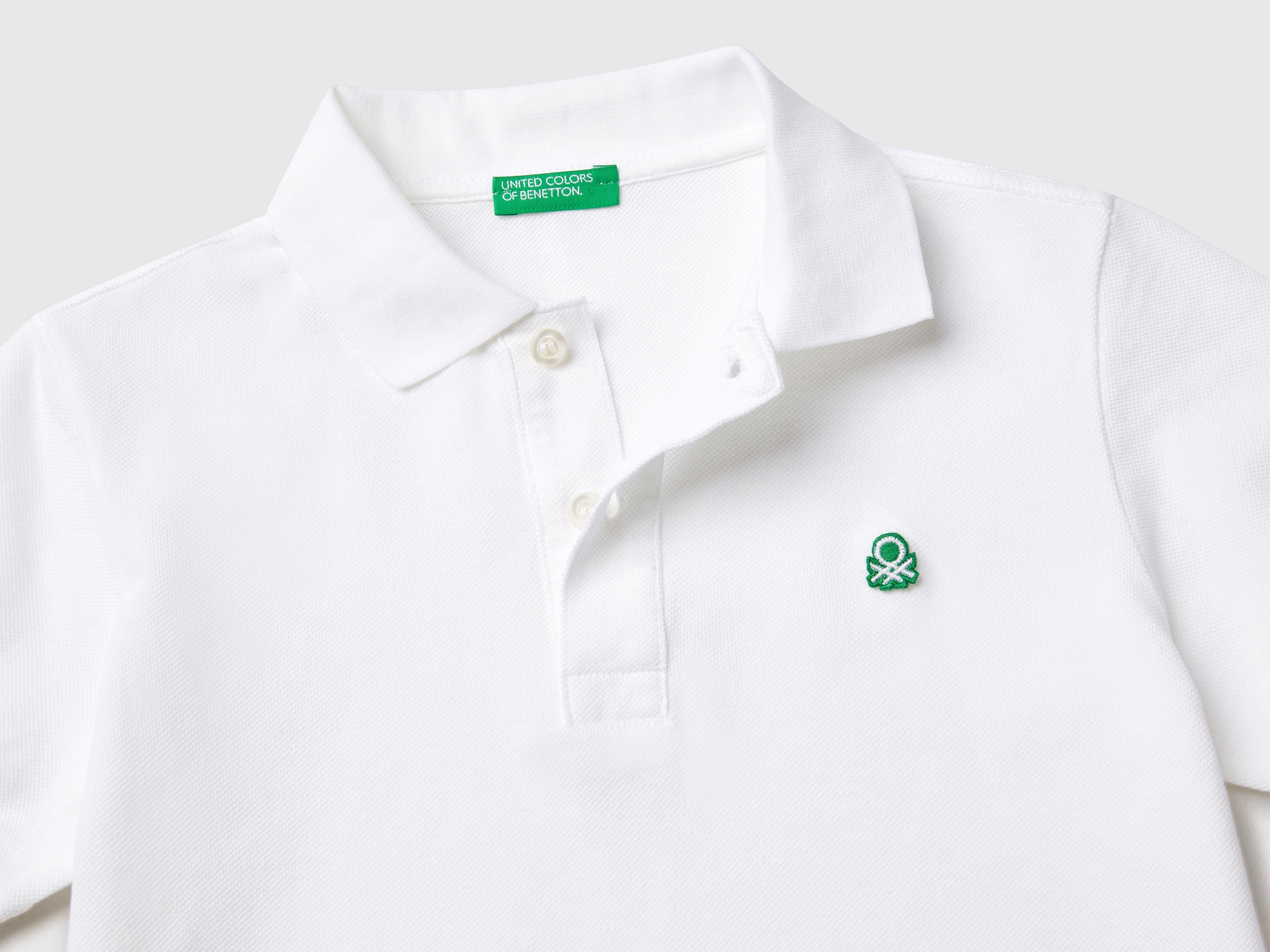 United Colors of Benetton Poloshirt, mit Markenlabel