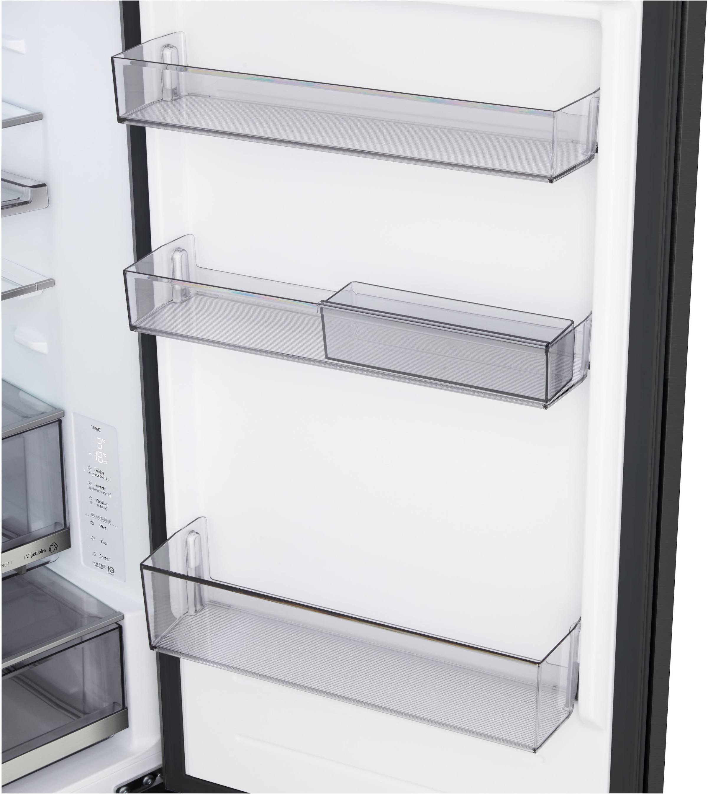 LG Kühl-/Gefrierkombination Serie 7 »GBBS716AEV« 186 cm hoch 59,7 cm breit Vollintegrierbarer Kühlschrank dank frontaler Luftzufuhr und Abluft