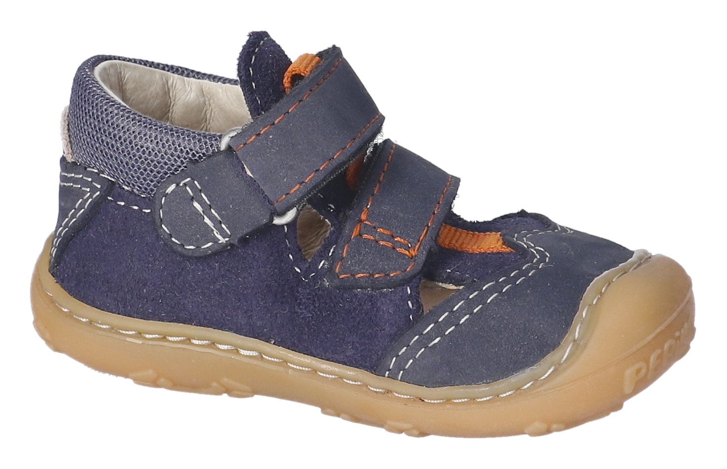 PEPINO by RICOSTA Lauflernschuh »Ebi WMS: weit«, Klettschuh, Babyschuh, Lederinnensohle, Größenschablone zum Download