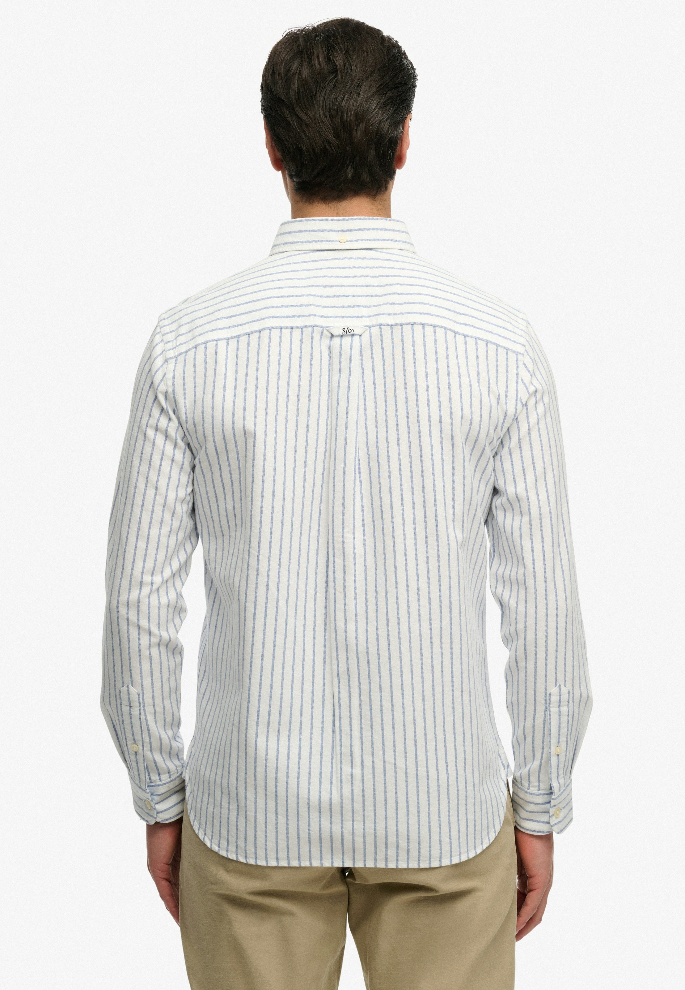 Superdry Langarmhemd »PREPPY OXFORD L/S SHIRT« Baumwolle, regular fit
