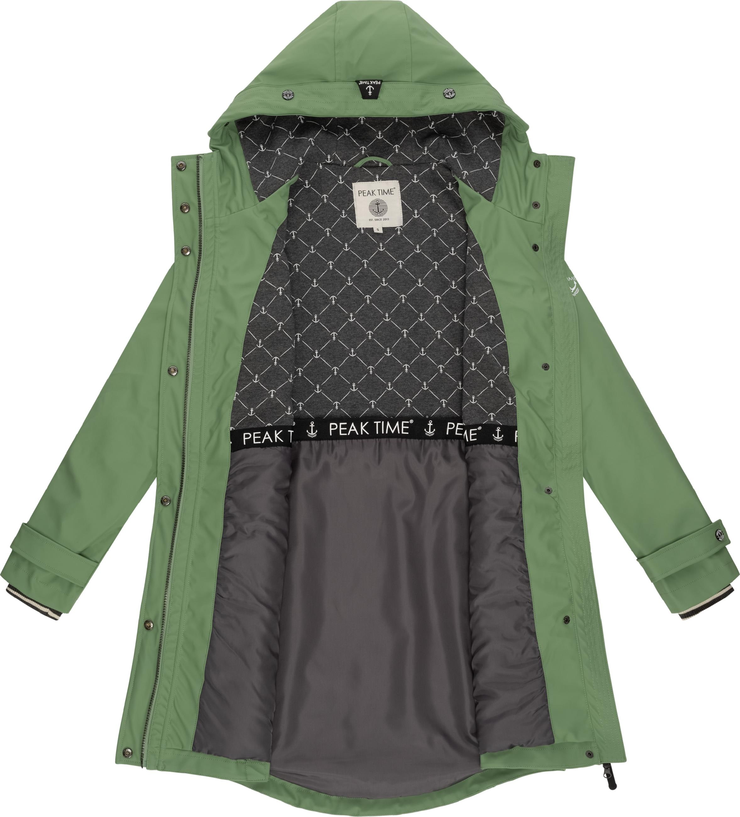 PEAK TIME Regenmantel »Regenjacke L60042«