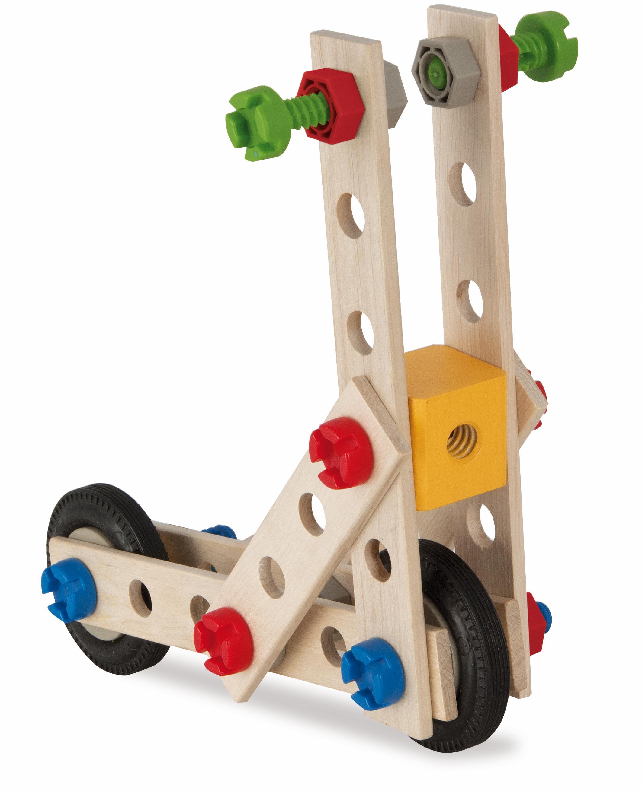 Eichhorn Konstruktionsspielsteine »Constructor große Lok, 100tlg.«, (100 St.), Made in Germany, FSC®- schützt Wald - weltweit