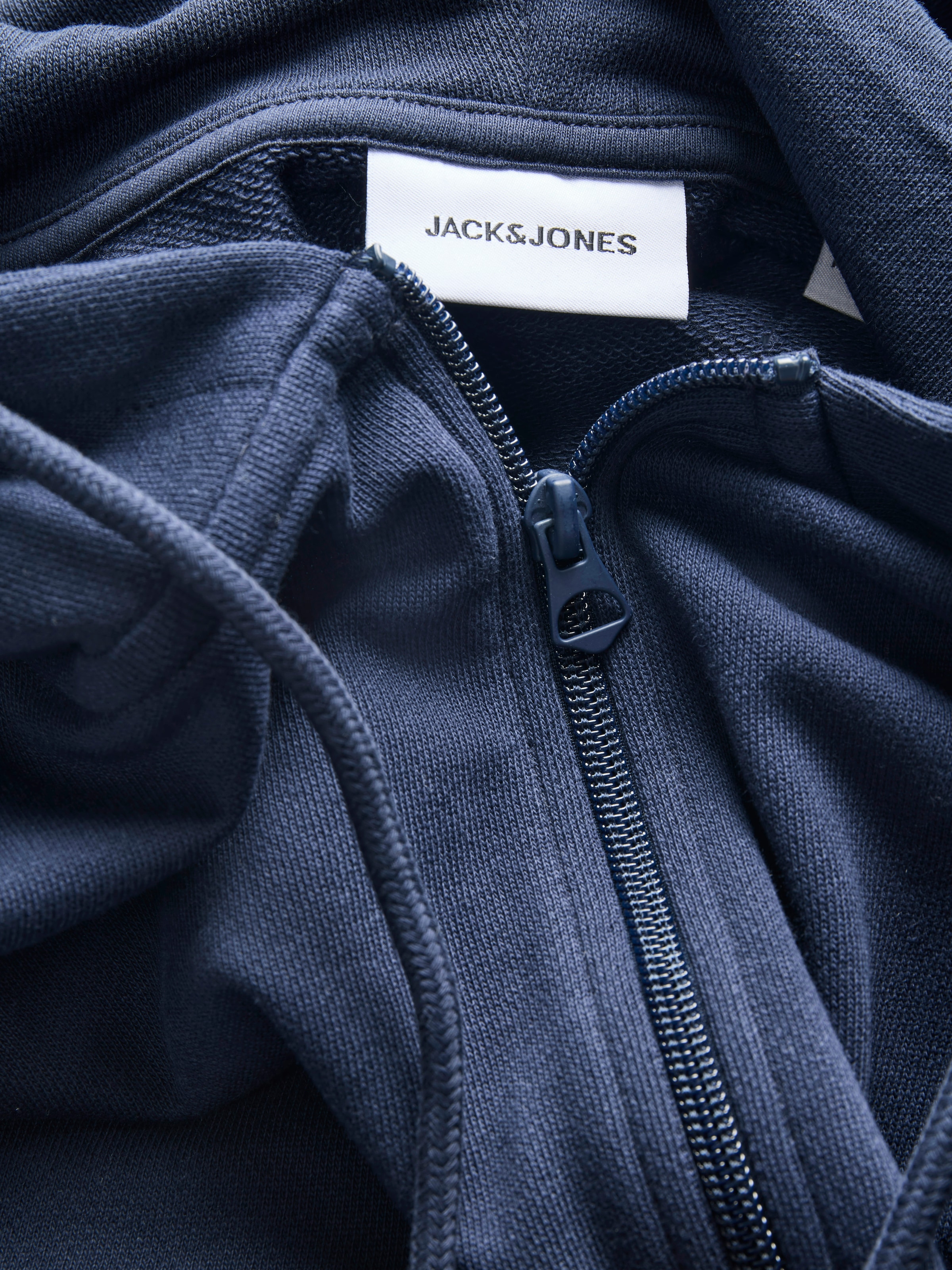 Jack & Jones PlusSize Kapuzensweatjacke »JJCOLLEGE LOGO SWEAT ZIP HOOD PLS«