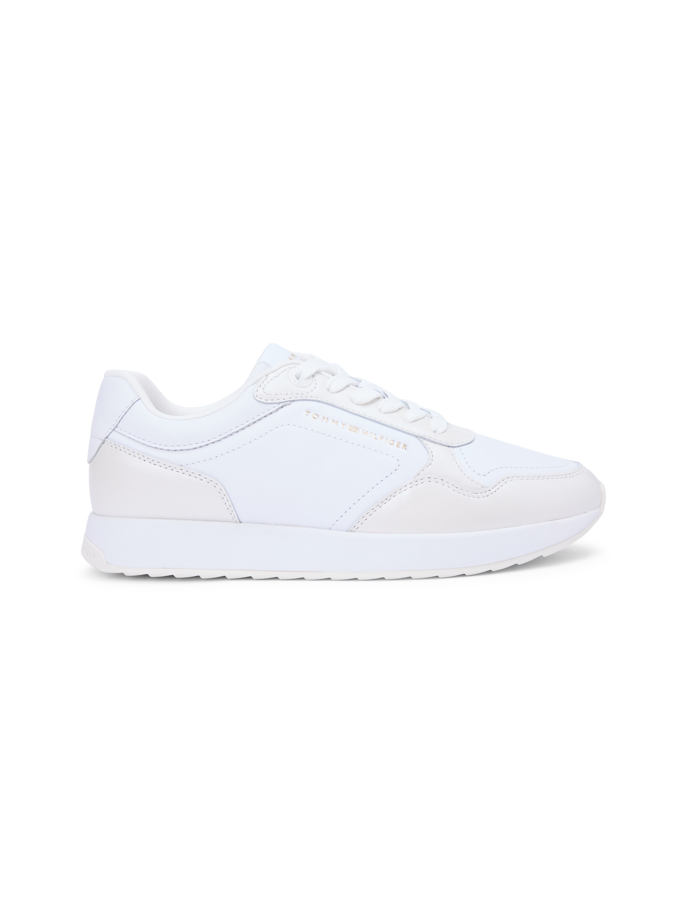 Tommy Hilfiger Plateausneaker »TH CHIC EVA RUNNER«  Freizeitschuh, Halbschuh, Schnürschuh in leicht glänzender Optik