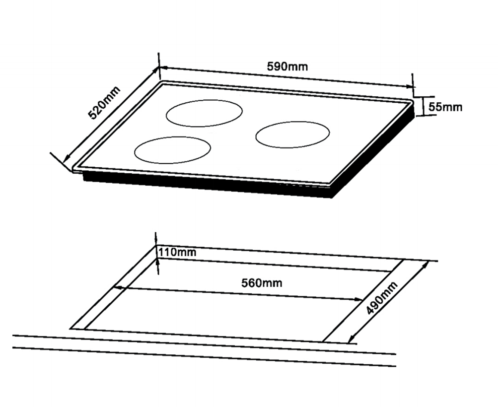 BASIC by Balculina Pantryküche »Torcello BxHxT 180x210x60 cm« Breite 180cm, wahlweise mit E-Geräten, Softclose-Funktion