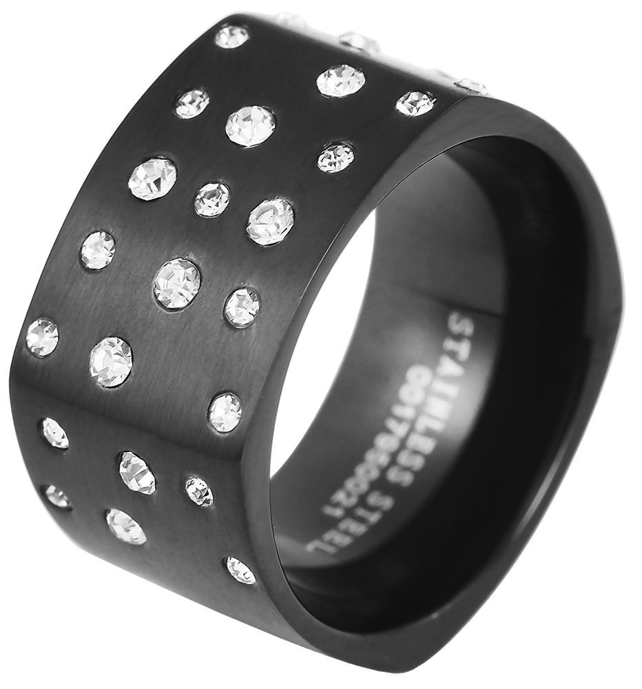 Adelia´s Fingerring »Damen Ring aus Edelstahl«