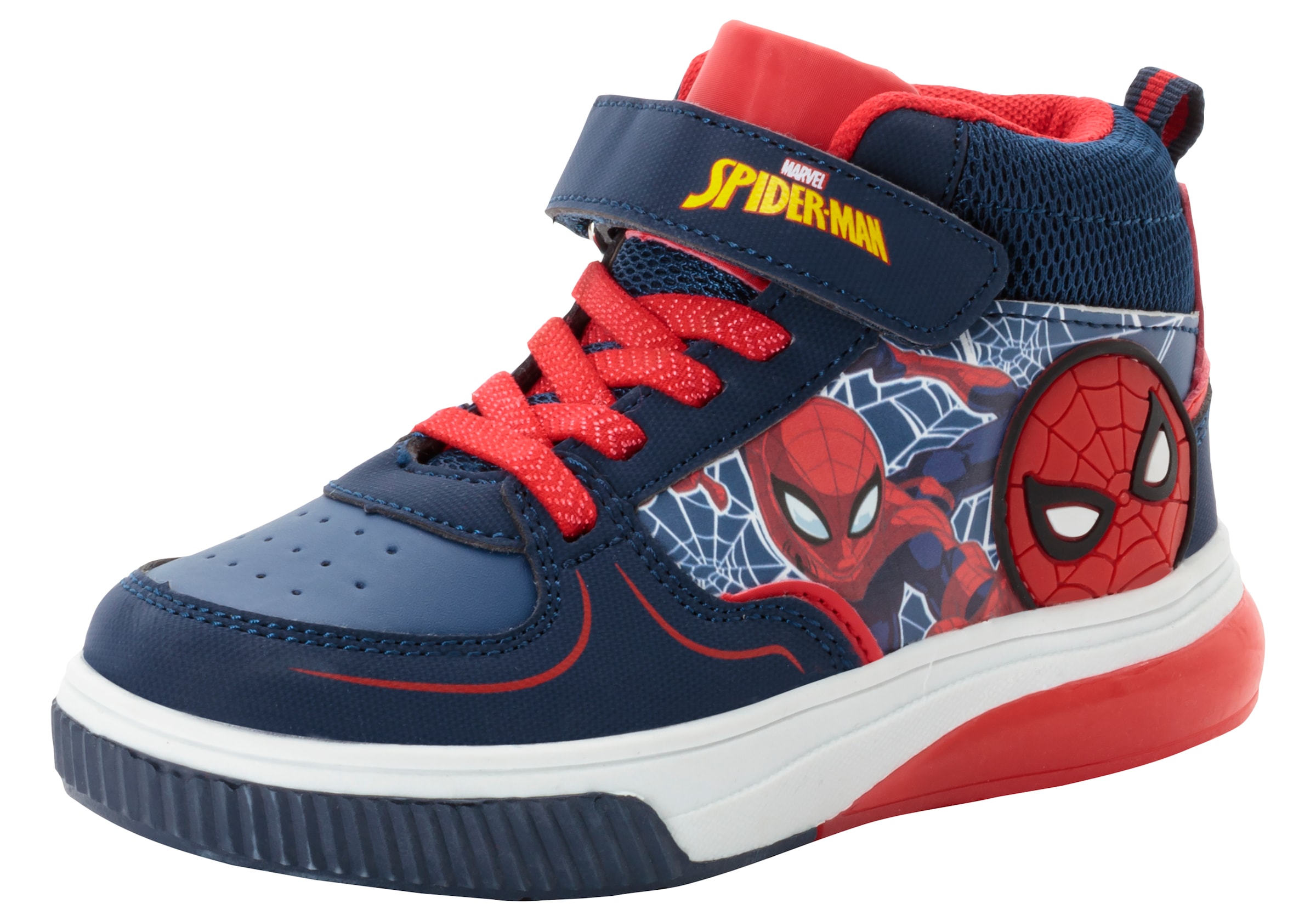 Disney Sneaker »Spiderman«, mit cooler Blinkfunktion