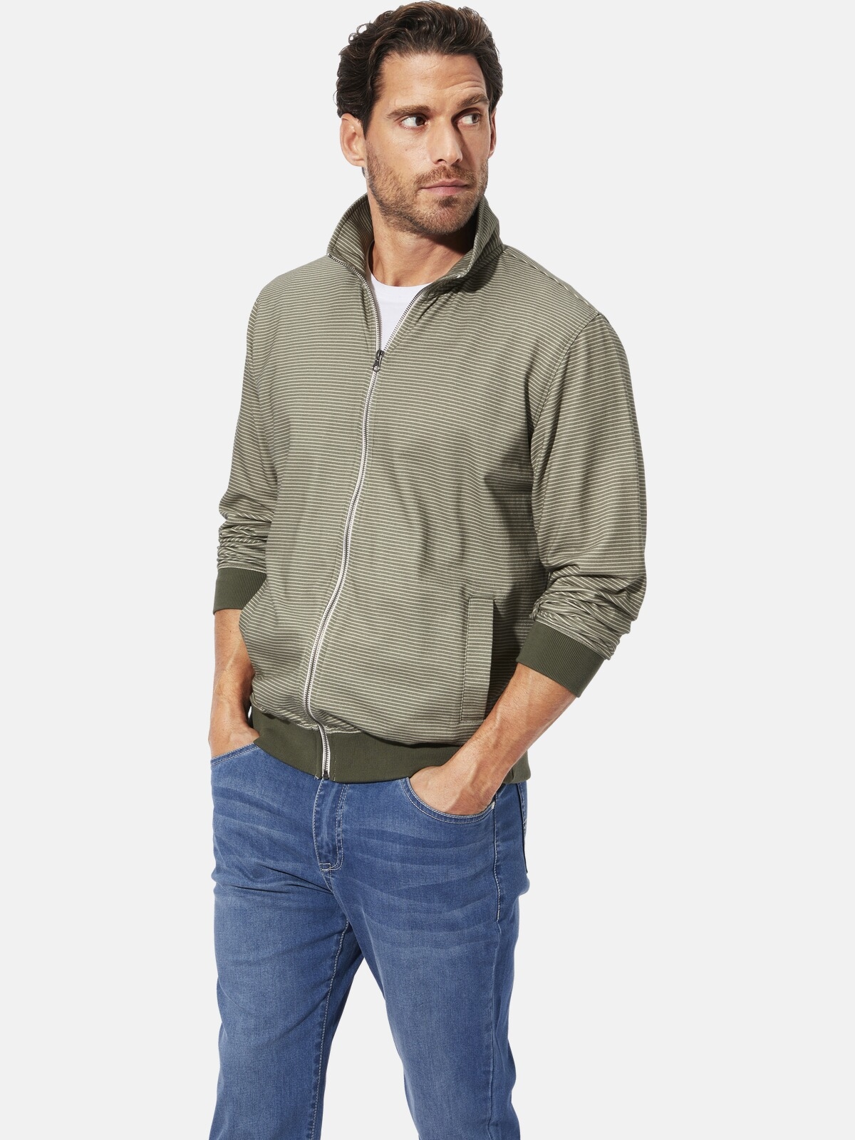 Babista Sweatjacke »Sweatjacke NORIETTA«, im feinen Streifenmuster