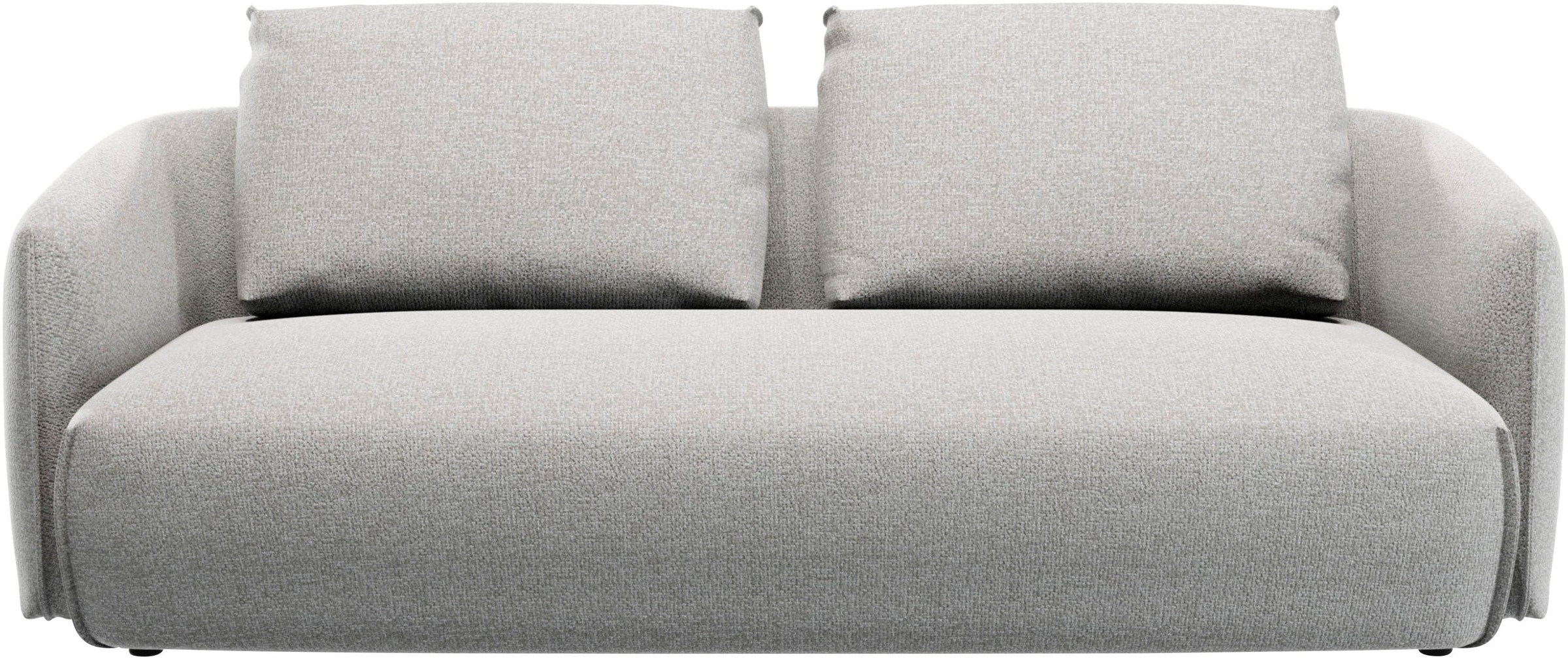 Guido Maria Kretschmer Home&Living 3-Sitzer »Shawn Designsofa mit elegant geschwungen Armlehnen, bequem«, organischer Form, mit hochwertigem Bezug
