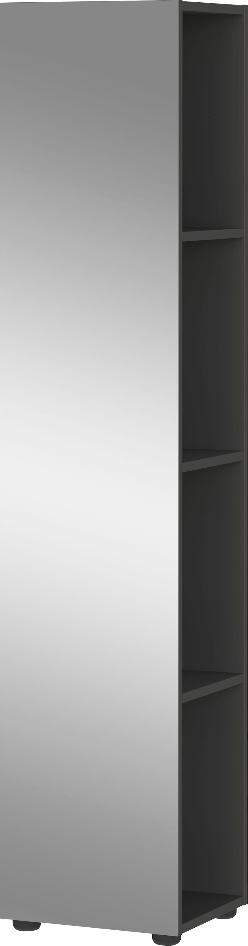 GERMANIA Badmöbel-Set »Oakland«, (5 St.), inkl. WT-Unterschrank, Spiegelschrank, Schrank, Mediumschrank u. Regal