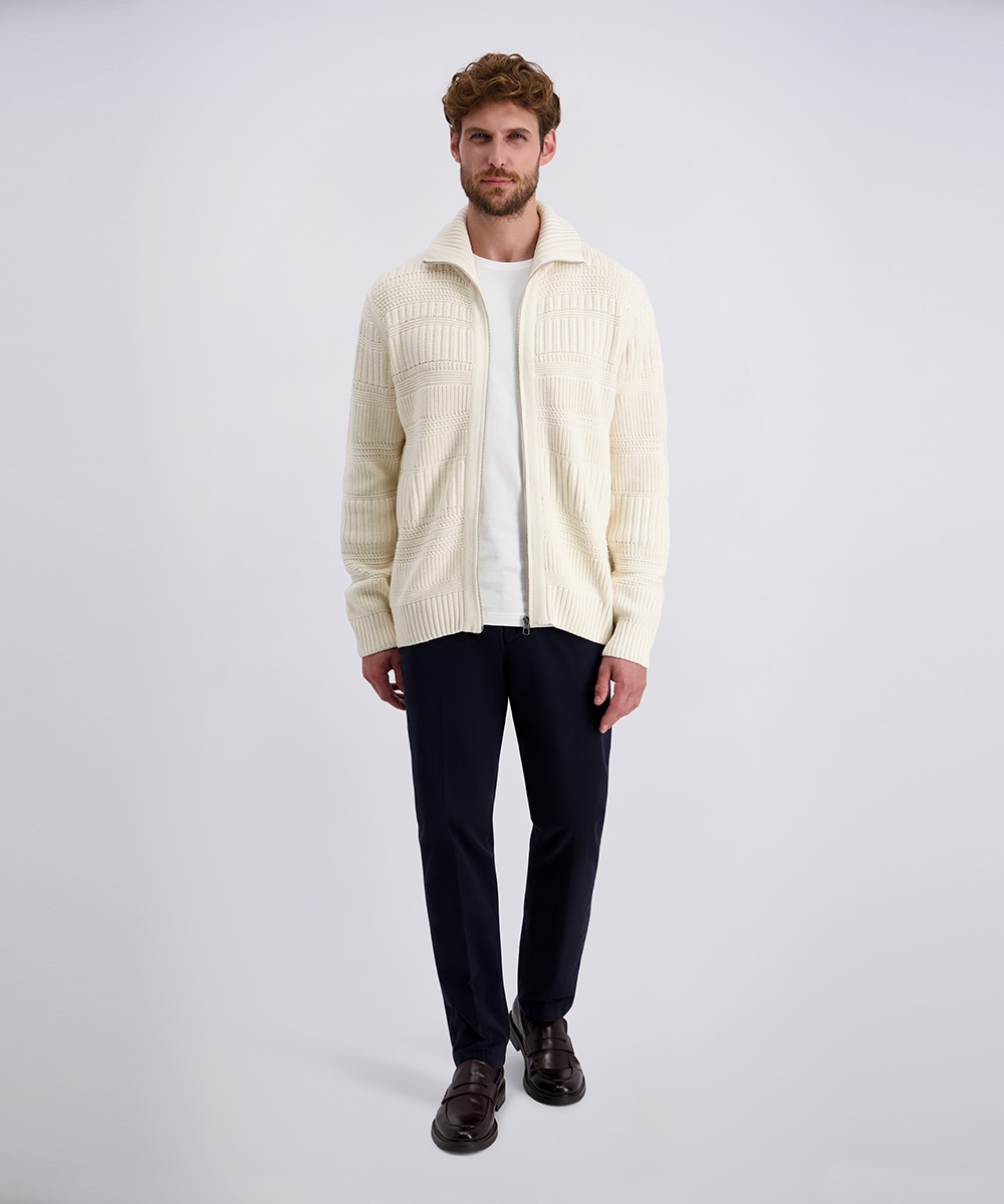 Pierre Cardin Strickjacke mit Reißverschluss