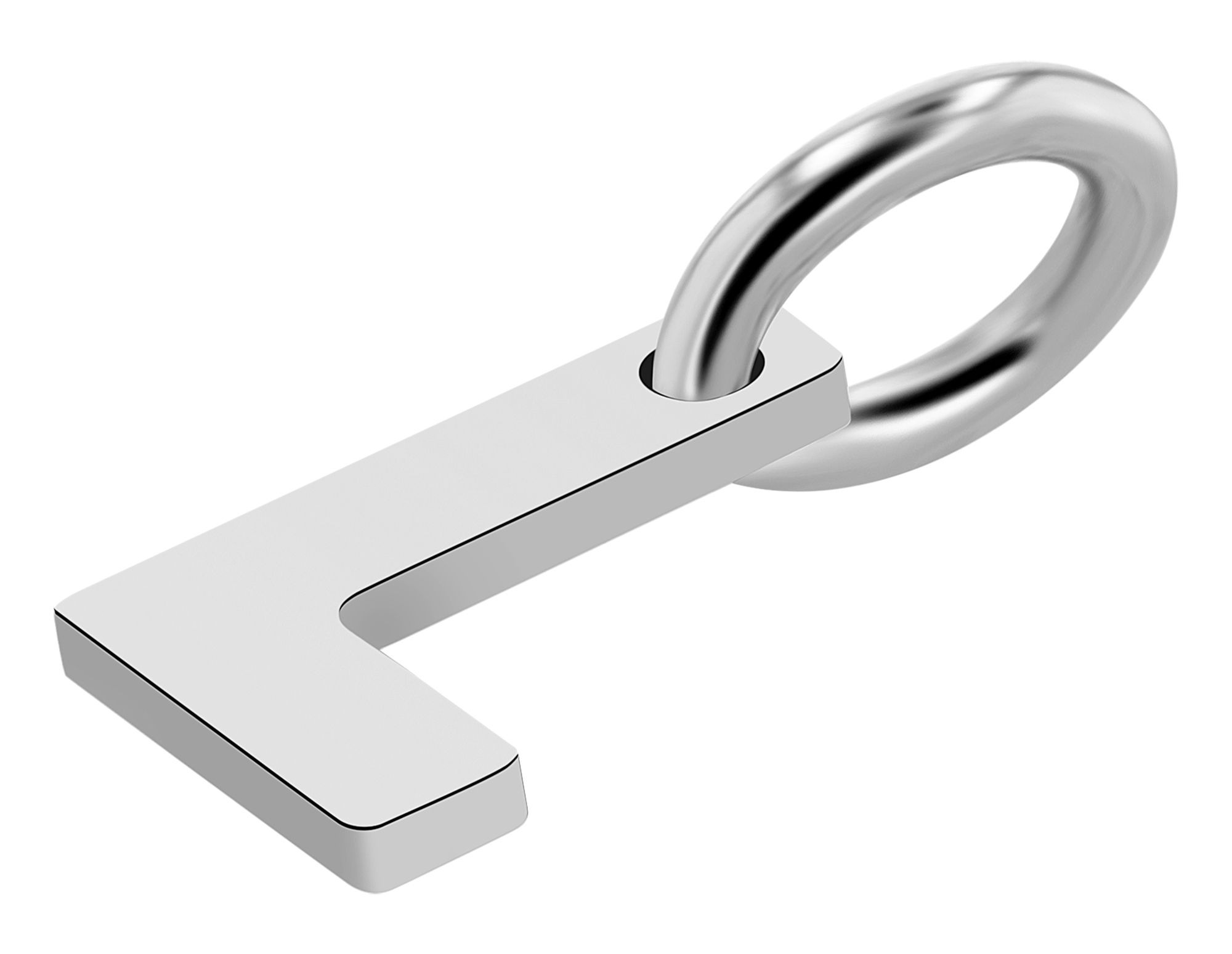 Adelia´s Buchstabenanhänger »Unisex Anhänger ¿ Buchstabe N Buchstabenanhänger aus 925 Silber«