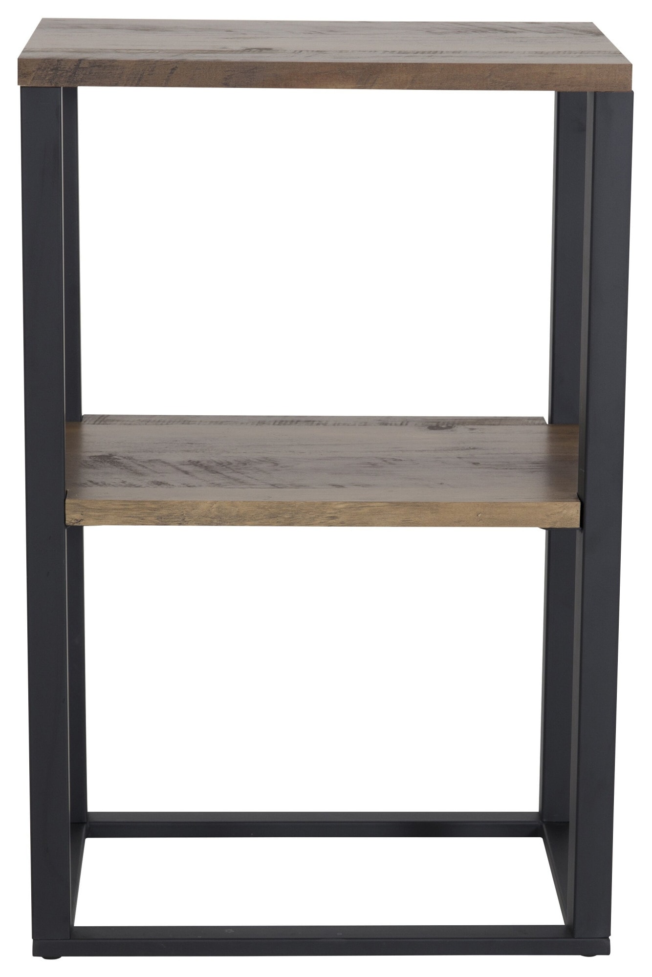 Venture Home Nachttisch »Rise, schmaler Nachttisch in heller Eschenoptik, 45 × 30 cm« Schlafzimmertisch, MDF, Papierlaminat, Metallrahmen, schlank, urban